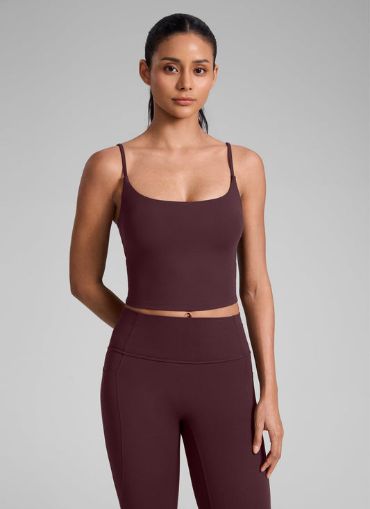 Butterlift® Built in Bra Cropped Tank