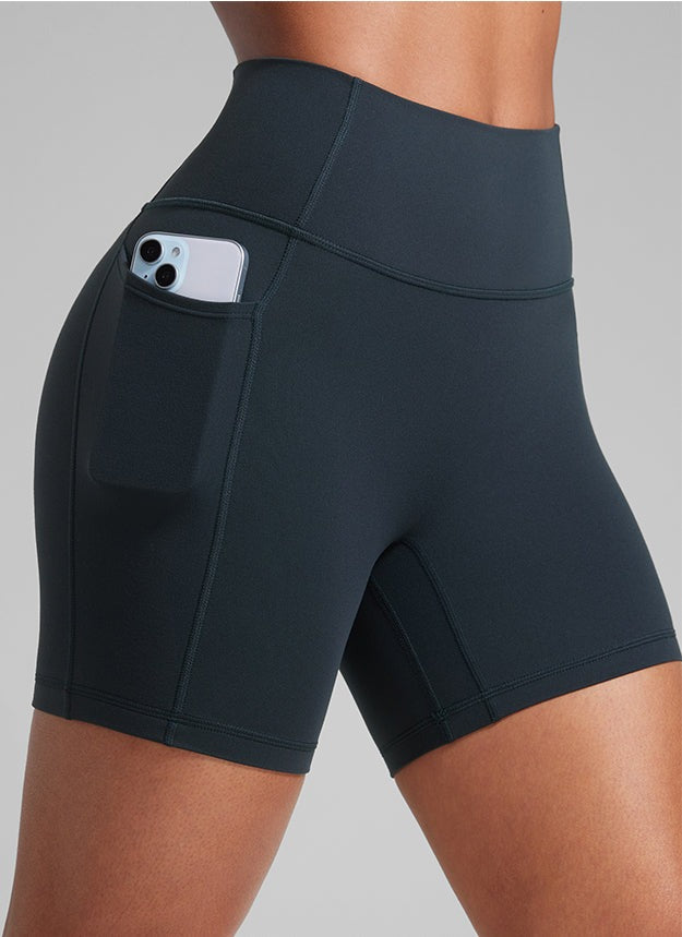 SecretsculptTM No Front Seam Pocket Shorts 5''