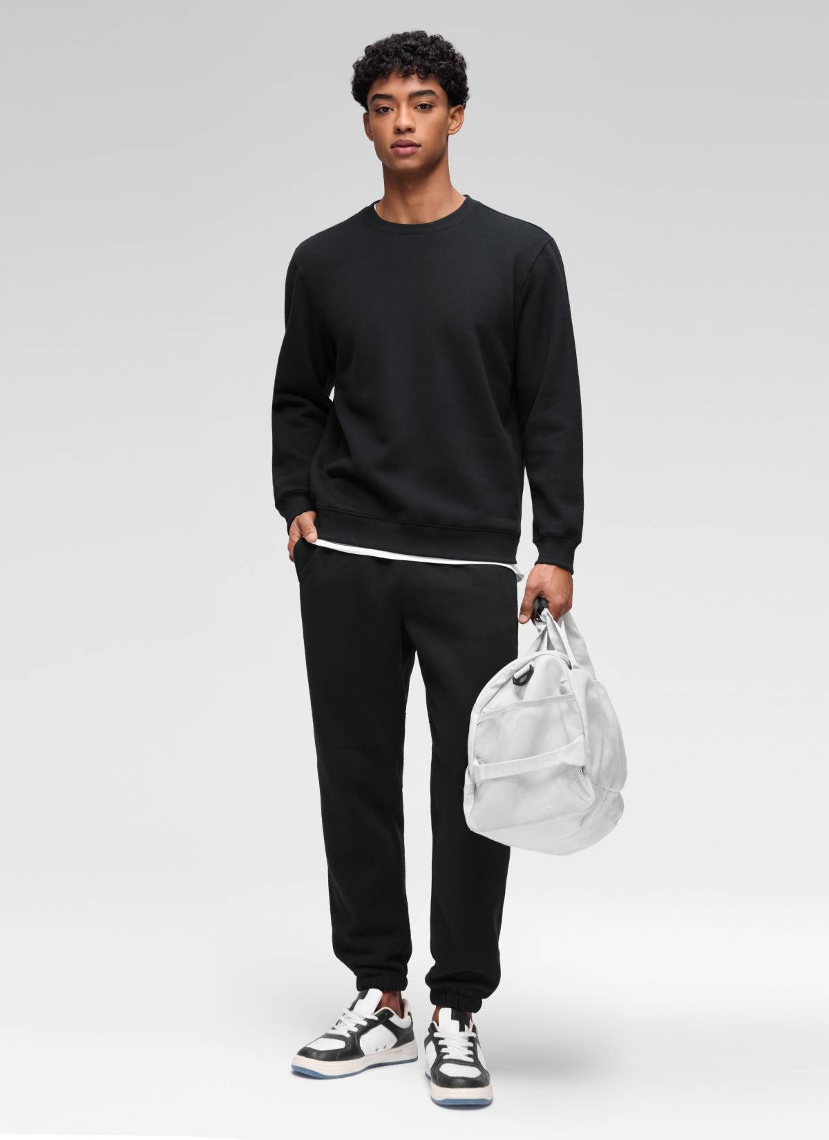 Fleece Lined Pullover Sweatshirt
