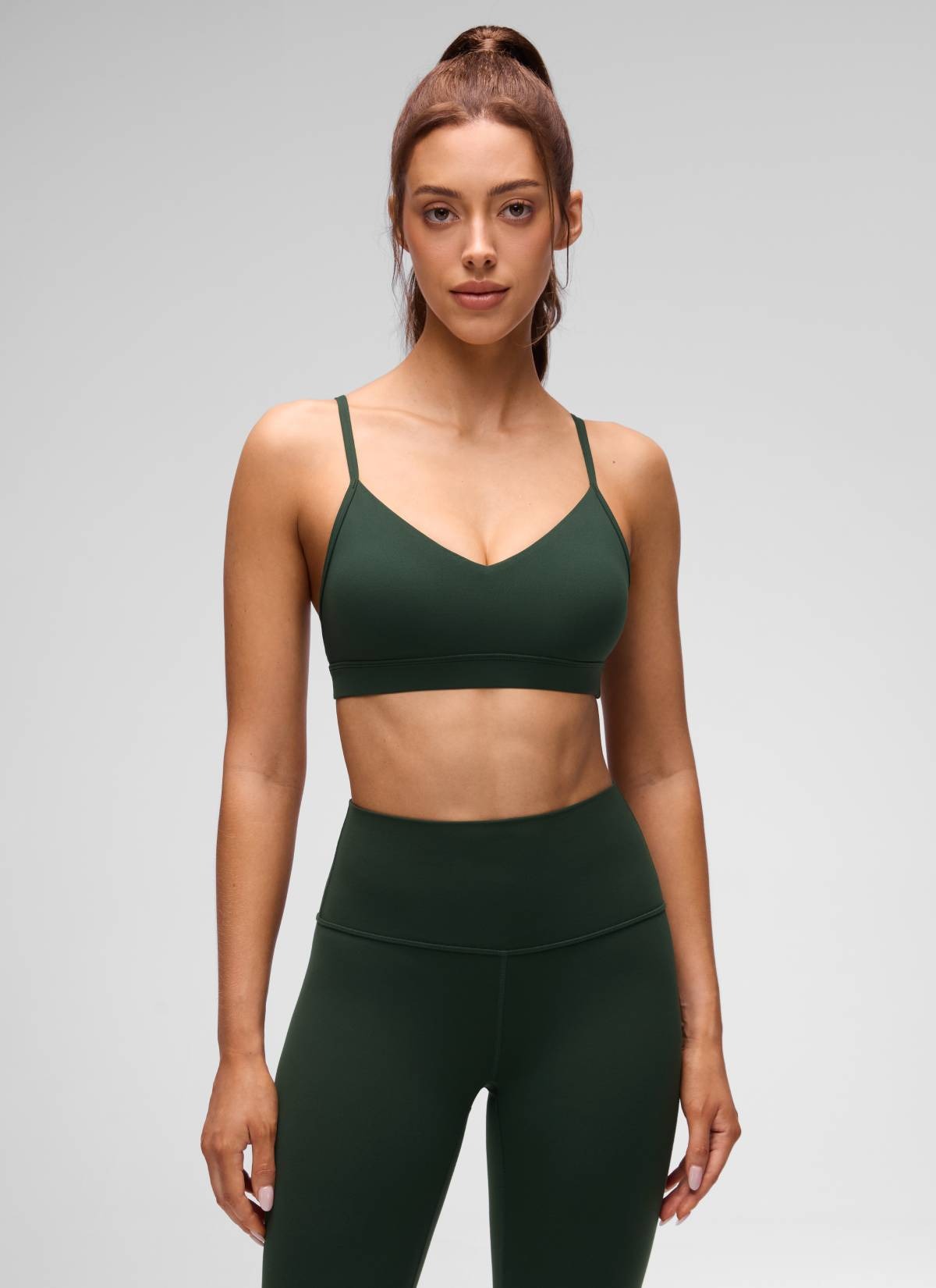 Butterluxe V Neck Spaghetti Strap Bra
