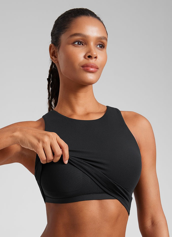 Butteyrlux Bra High Neck Racerback