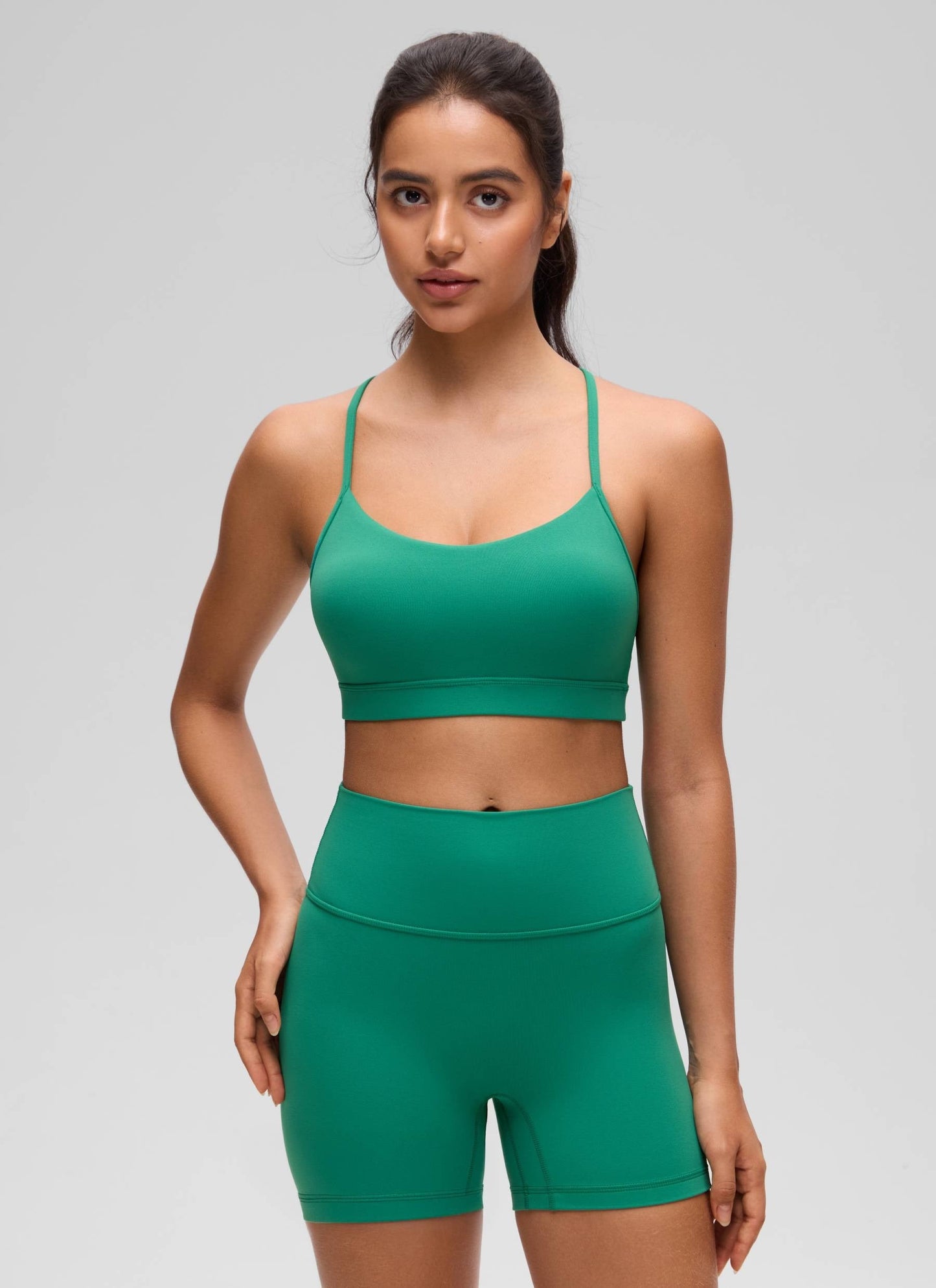 Butterluxe Y Back Spaghetti Thin Strap Bra