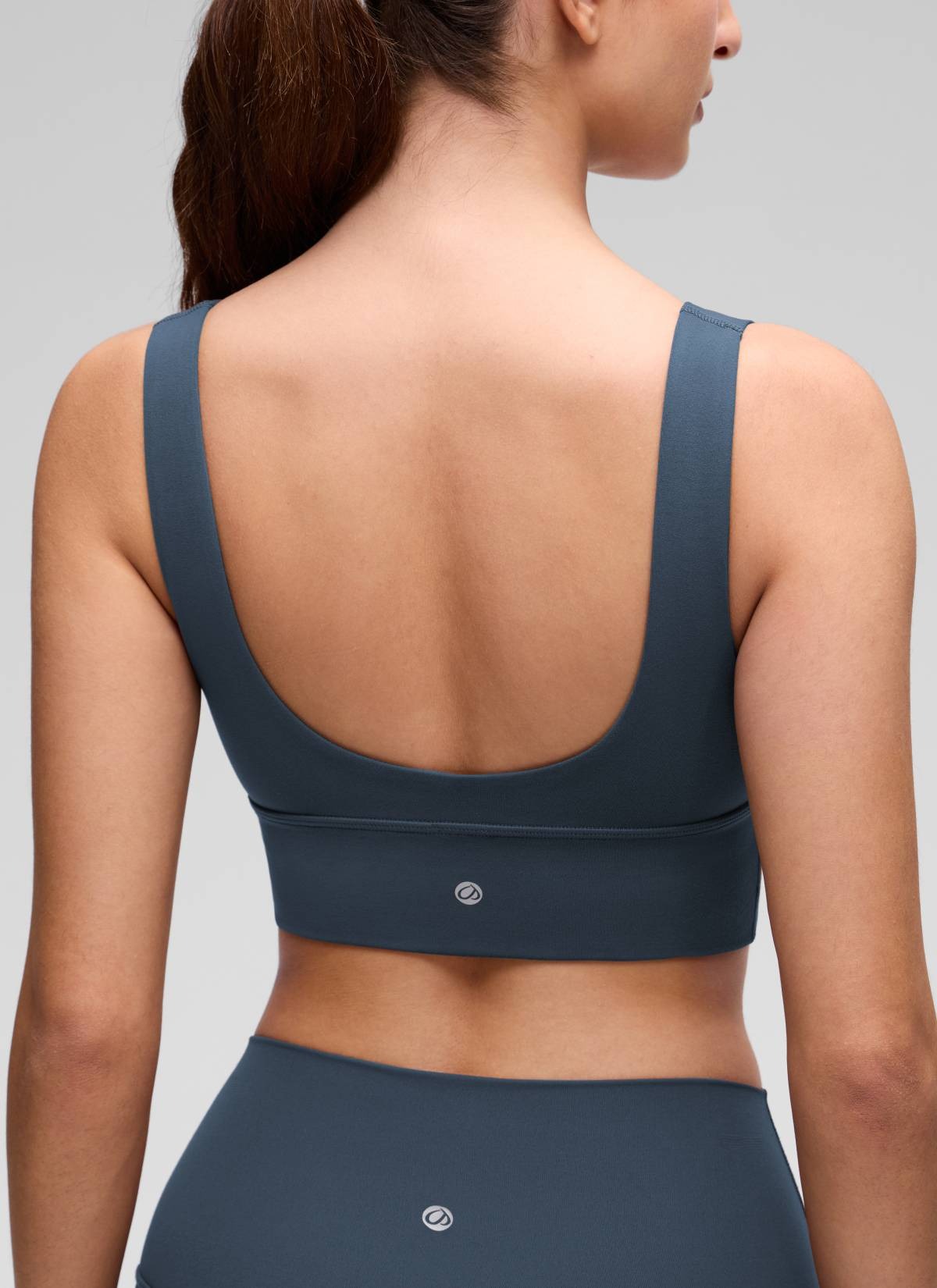 Butterluxe Deep V Neck Longline Sports Bra