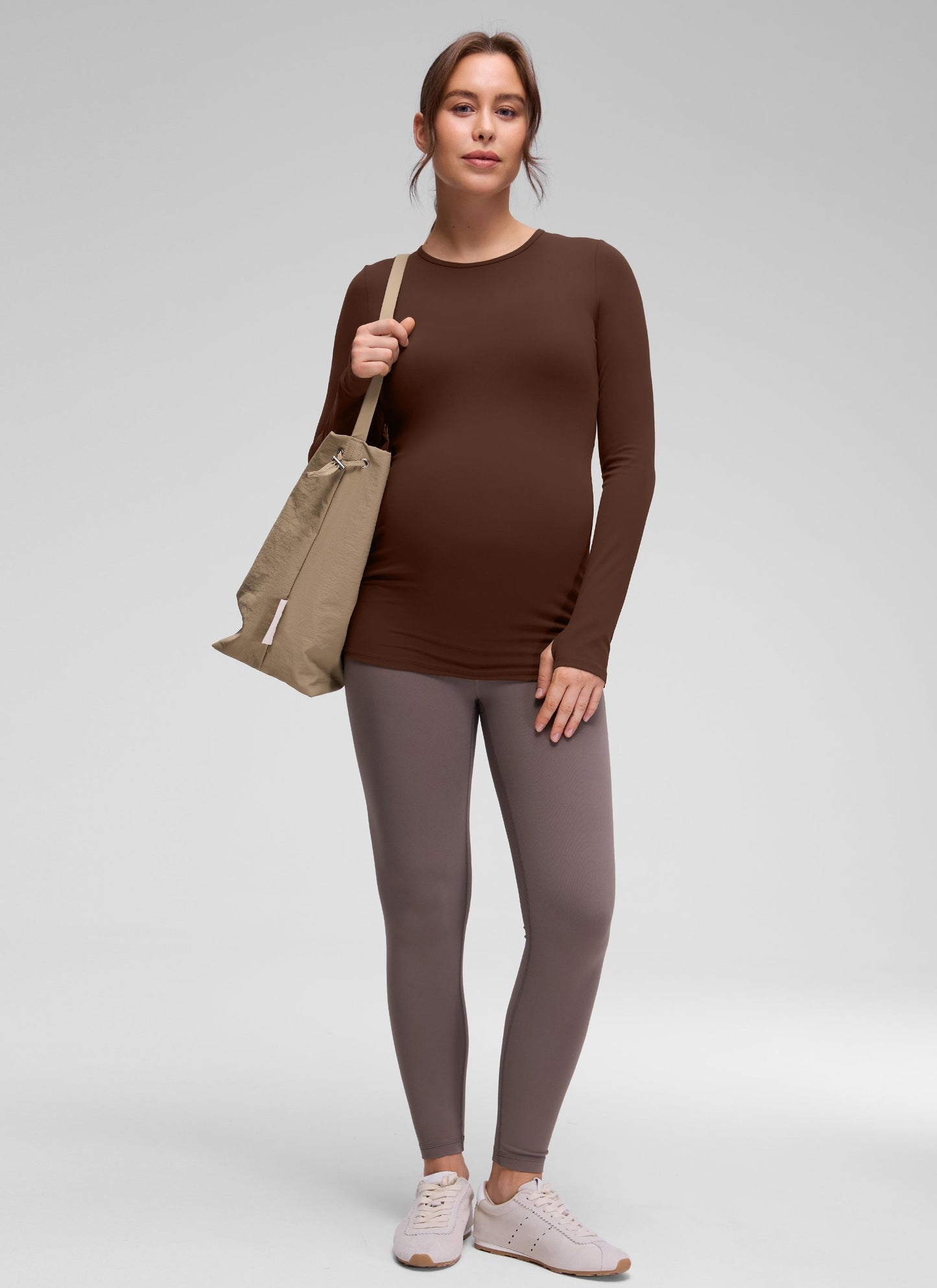 Butterluxe Maternity Crewneck Long Sleeve