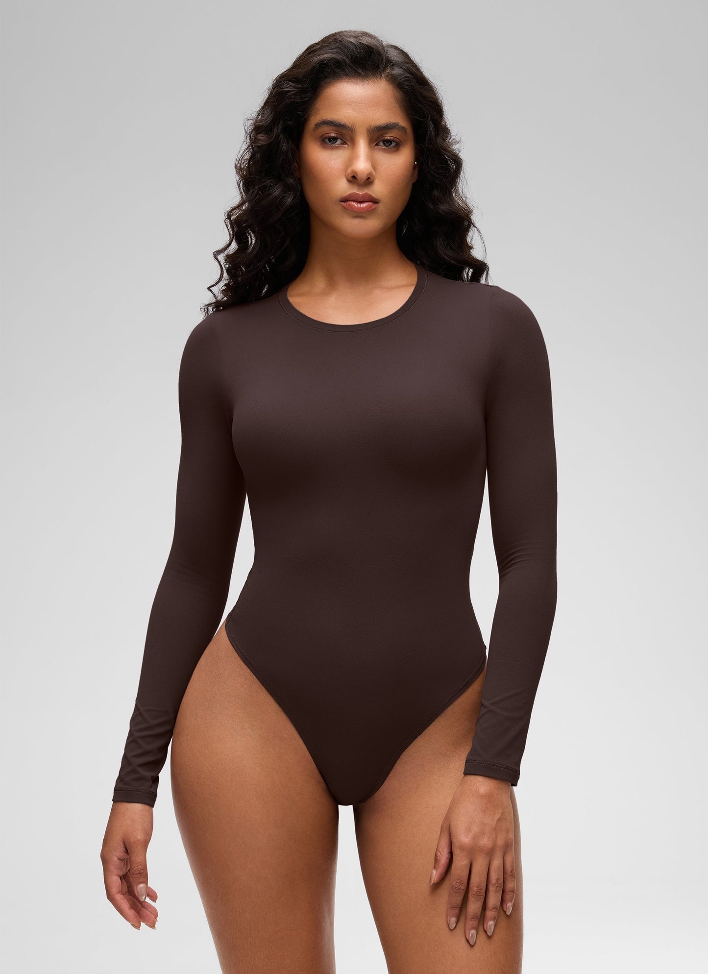 Softembrace Crew Neck Long Sleeve Bodysuit
