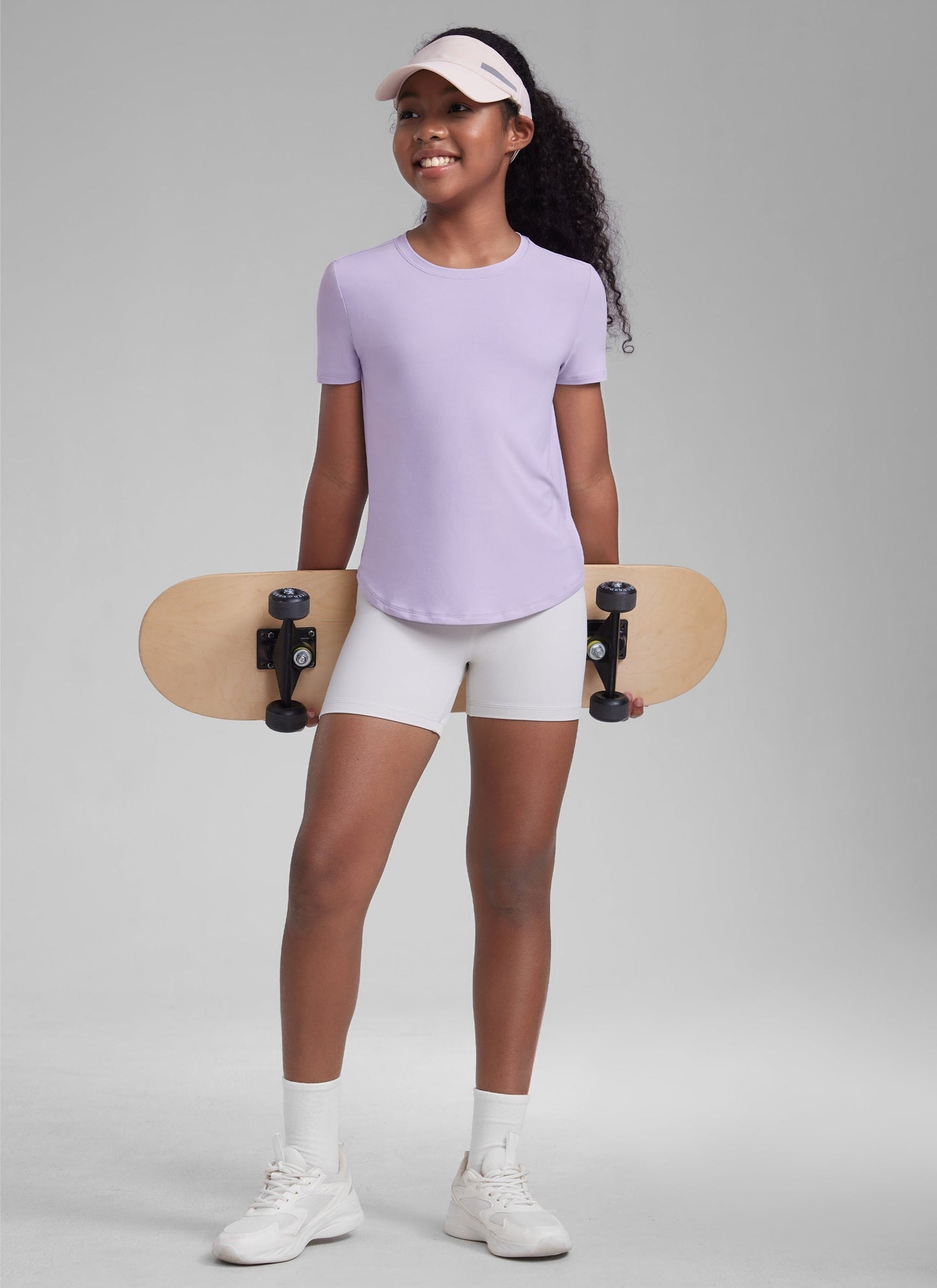 Girls Cloudweight Athletic Short Sleeve