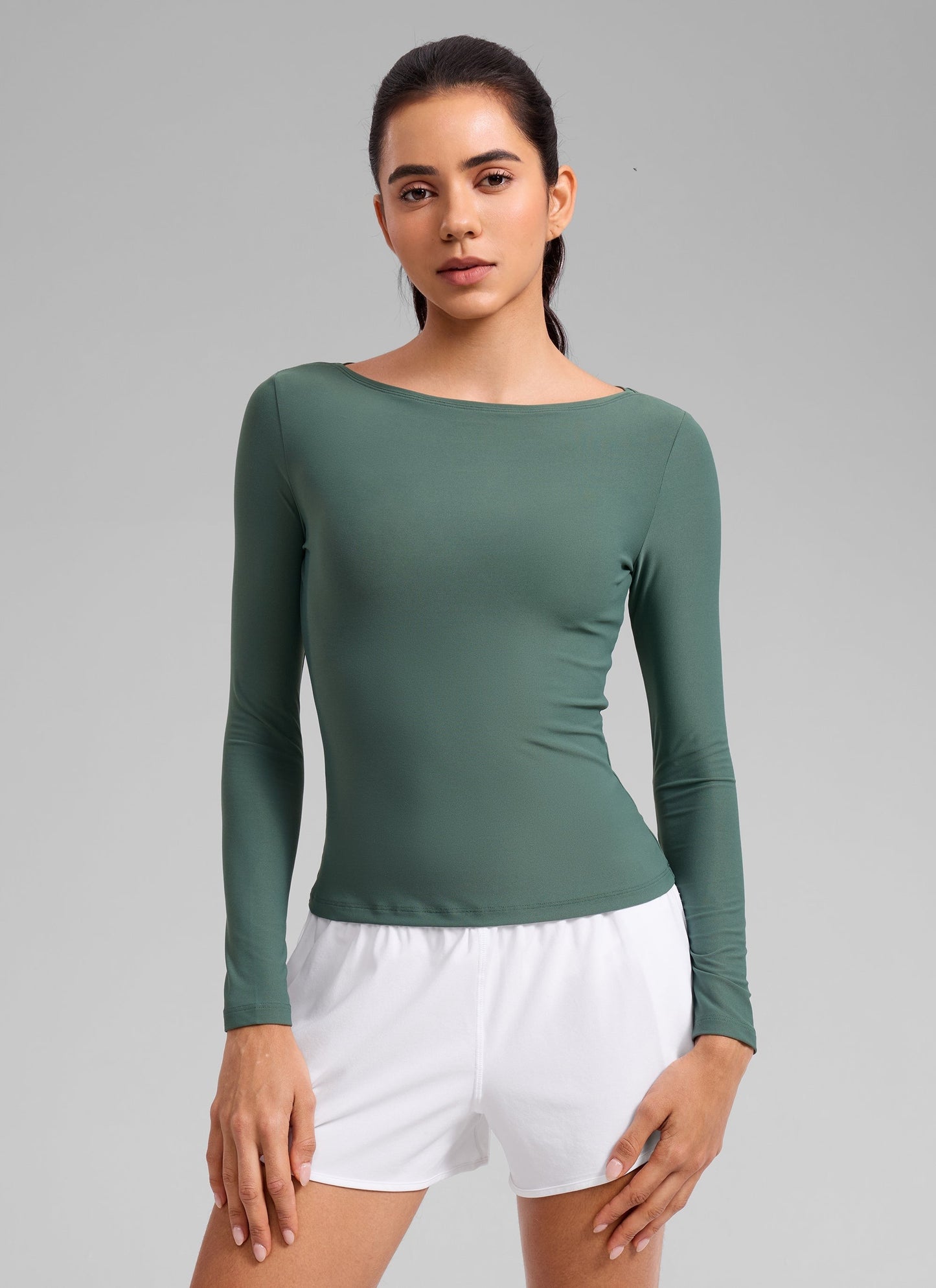 Cloudweight Boat Neck Long Sleeve