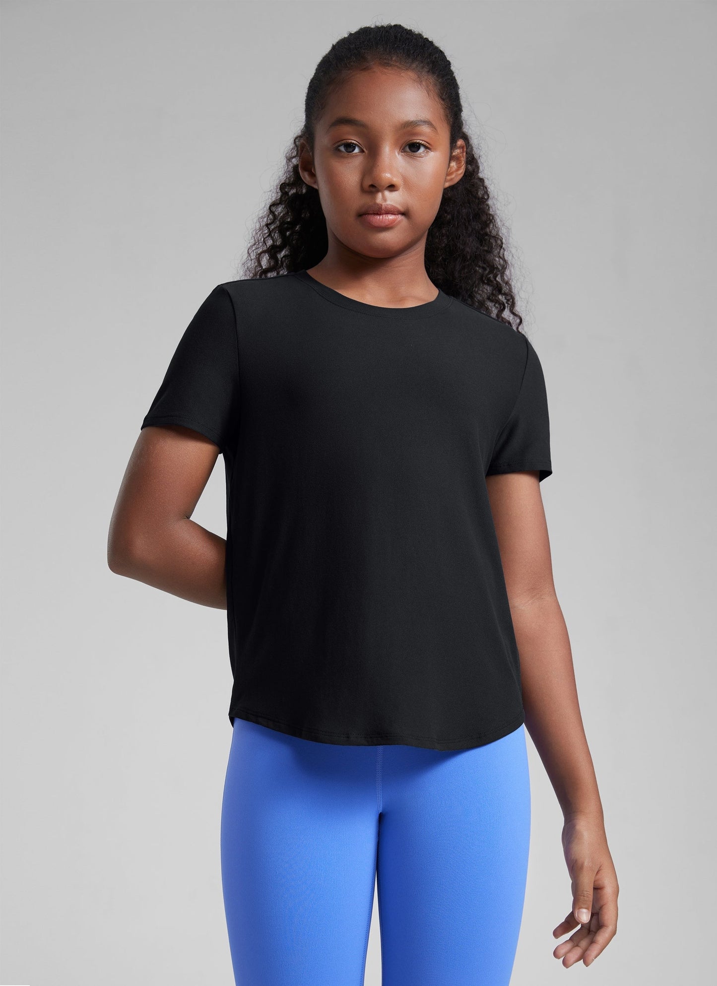 Girls Cloudweight Athletic Short Sleeve