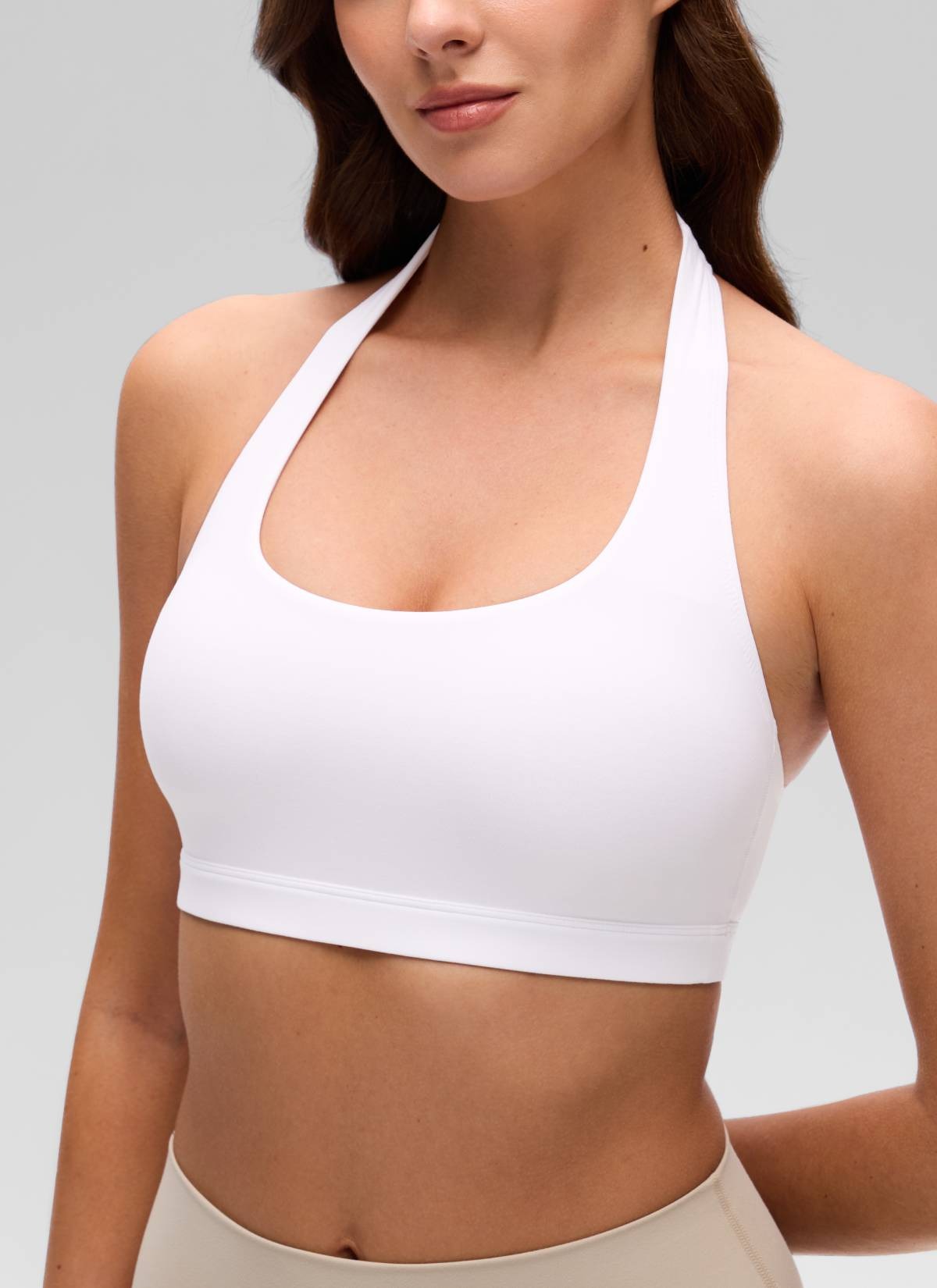Butterluxe Scoop Neck Open Back Sports Bra