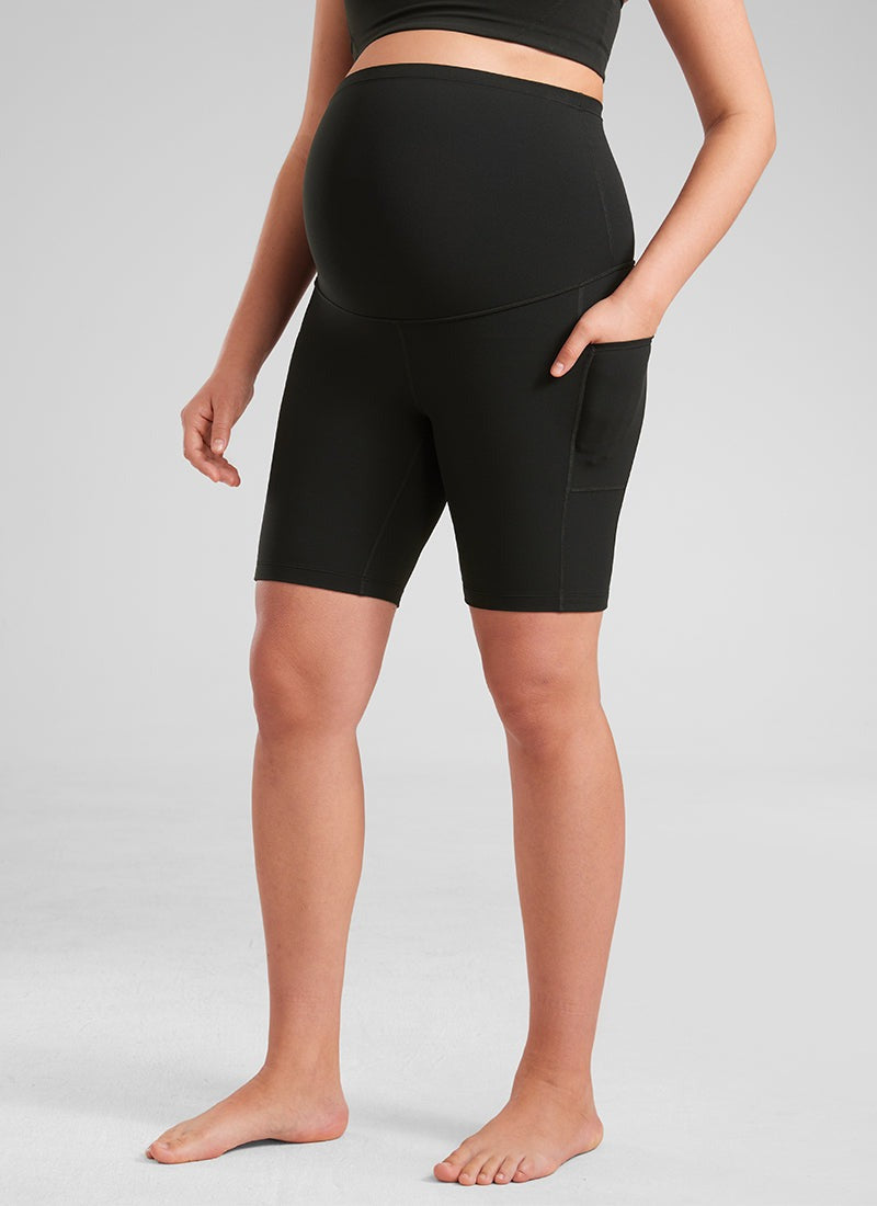 Butterluxe Maternity Pocket Shorts 8''