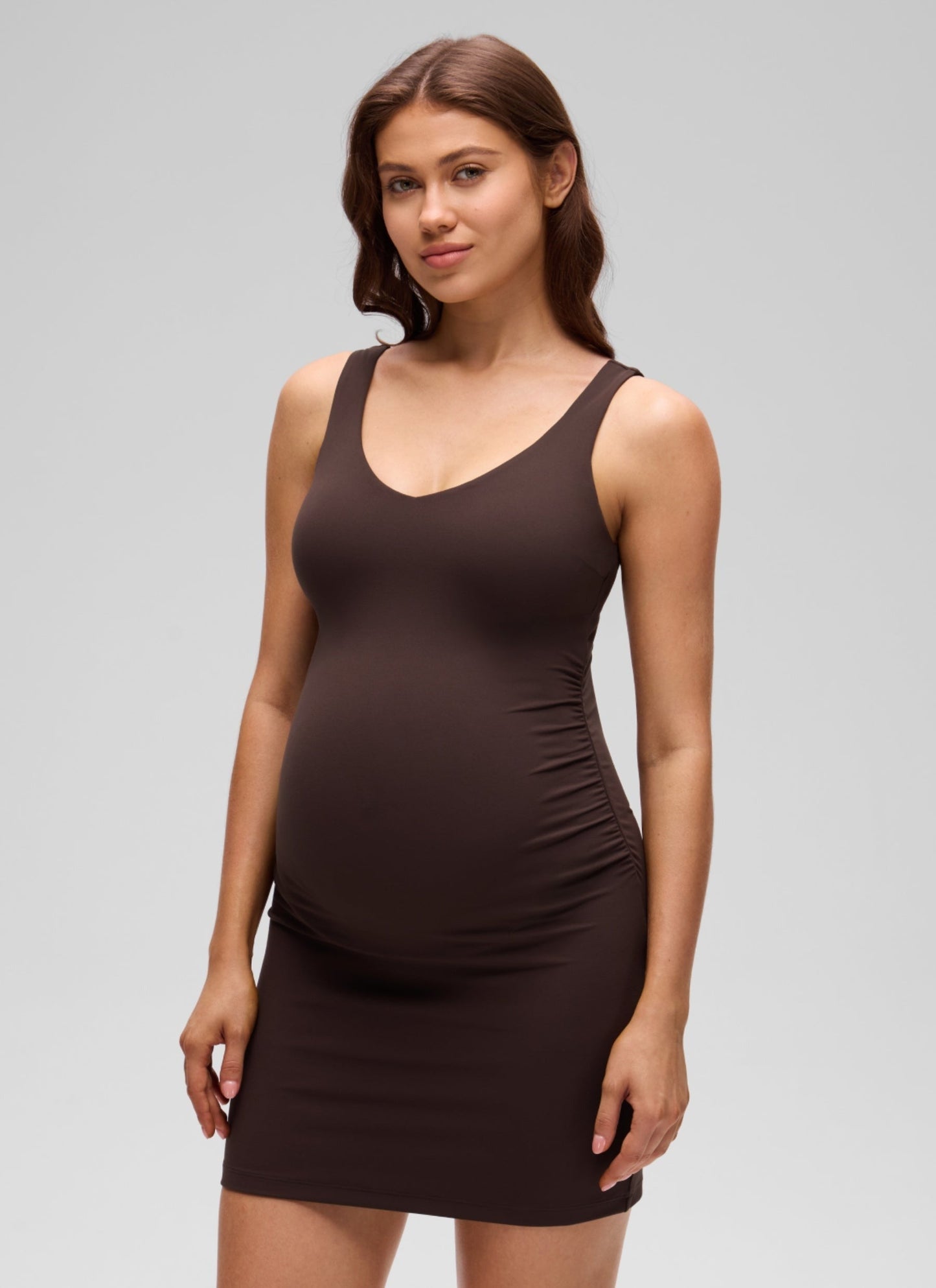 Butterluxe Maternity V Neck Tennis Dress