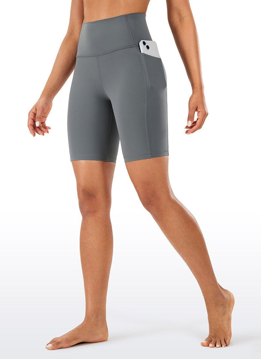 Nakedfeel Pocket Yoga Shorts 8''
