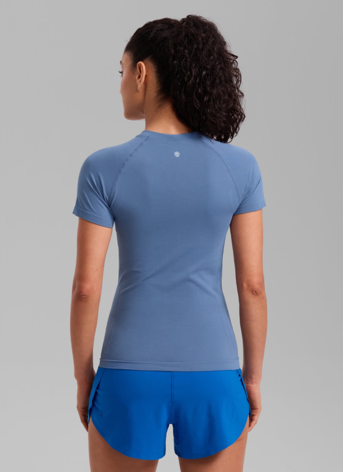 Seamless Hip Length Short Sleeve