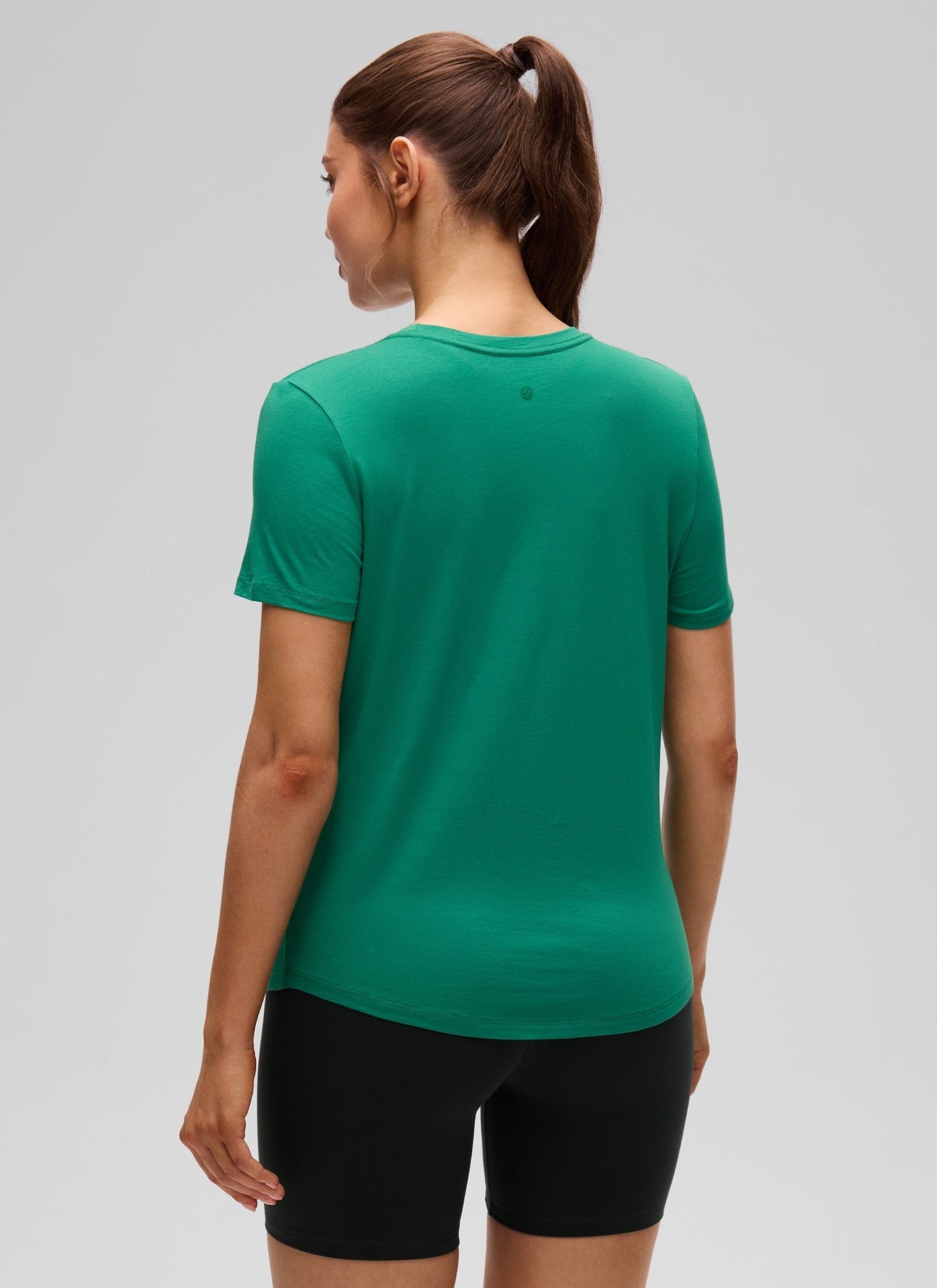Pima Cotton Round Neck Short Sleeve