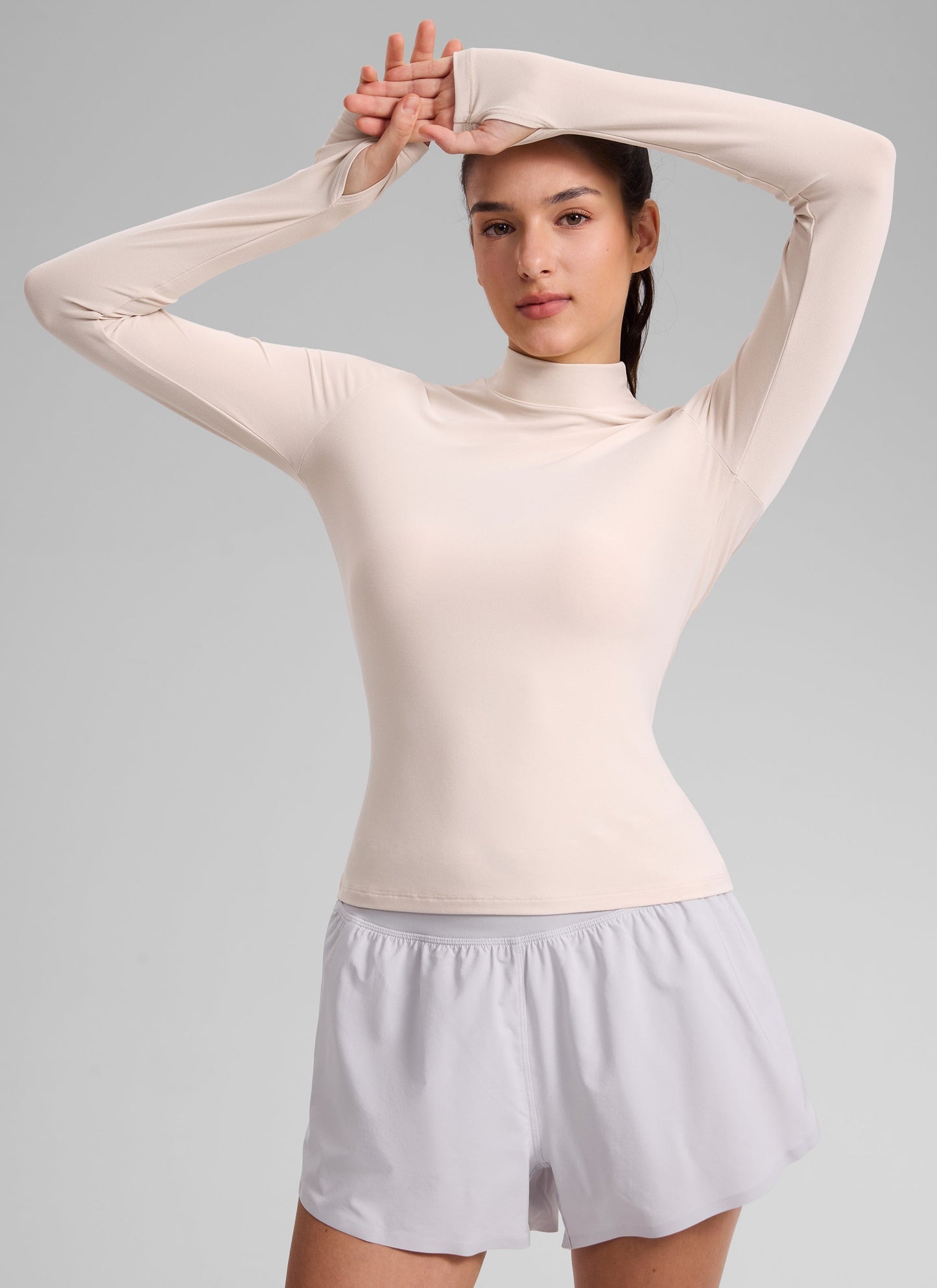 Cloudweight Mock Neck Long Sleeve
