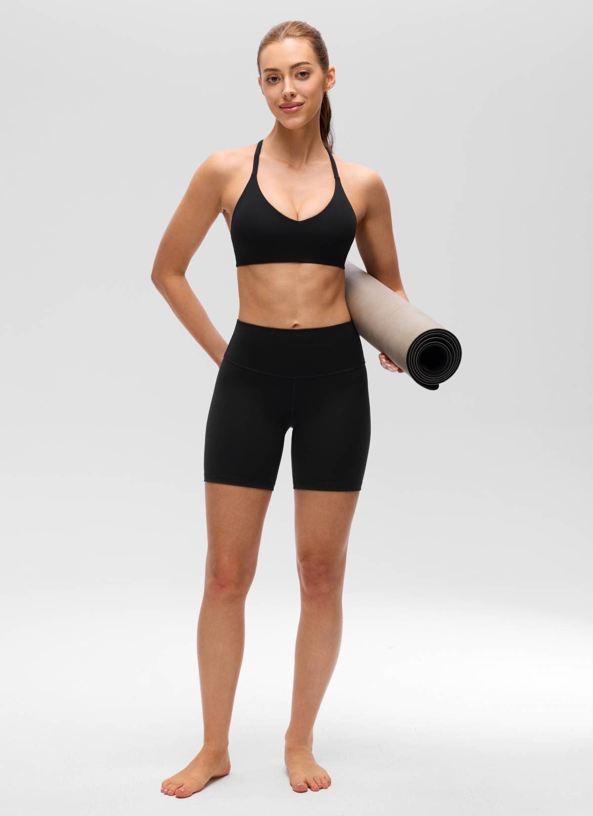 Butterluxe Thin Straps Racerback Sports Bra