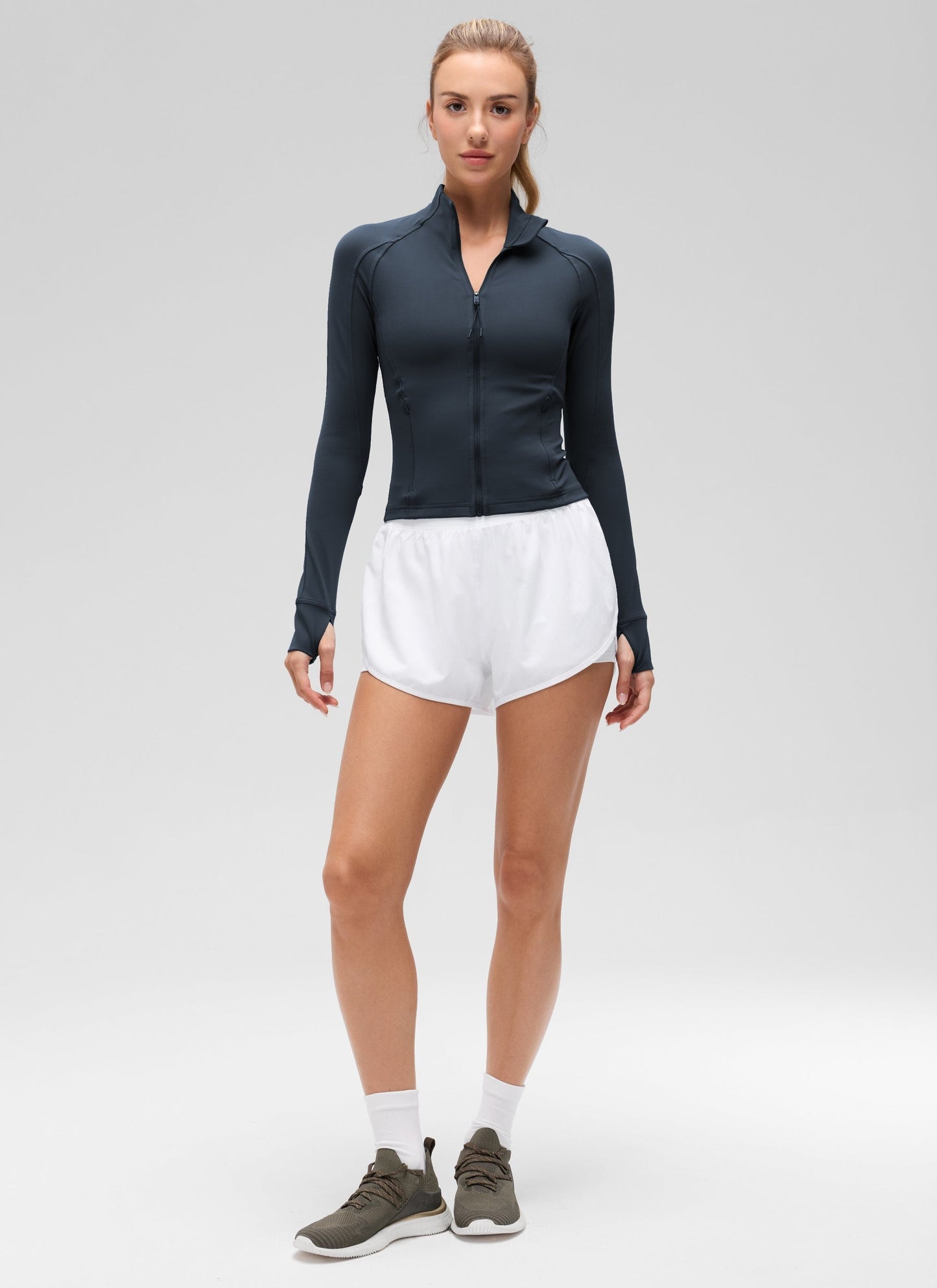 Butterluxe Waist Length Full Zip Jacket