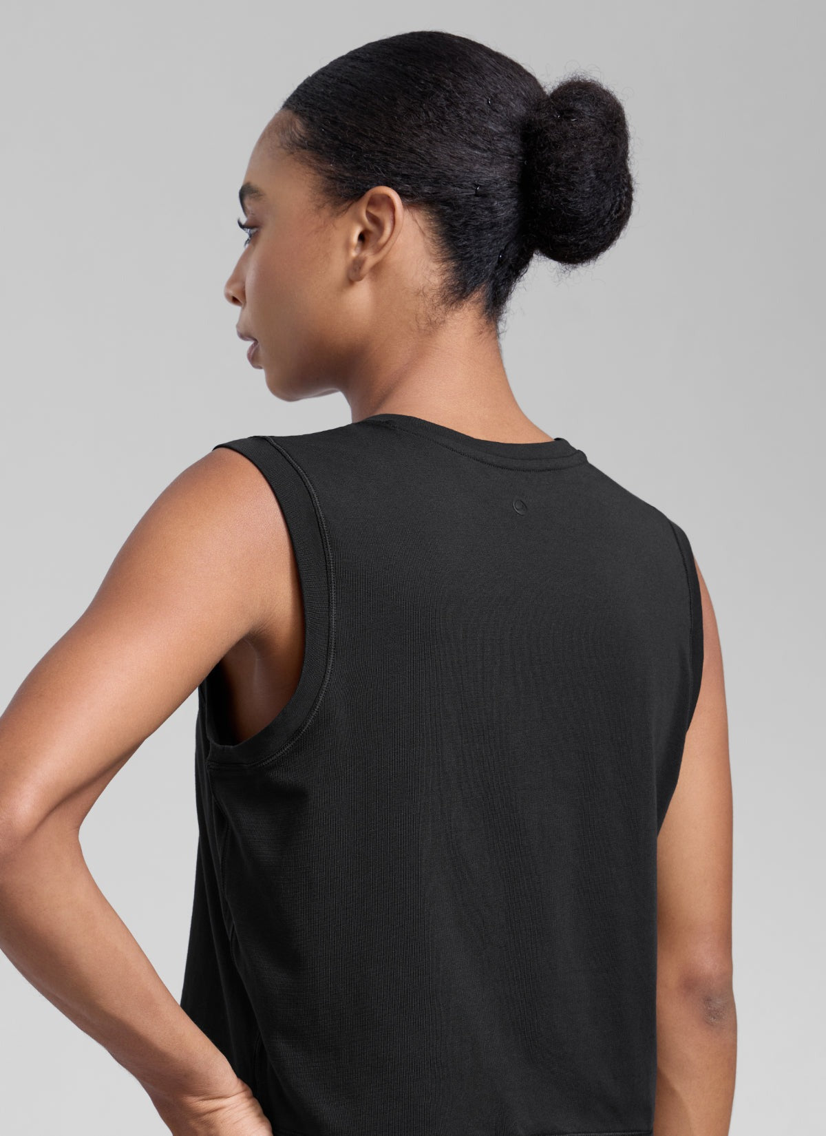 Poly Cotton-Blend Muscle Tank