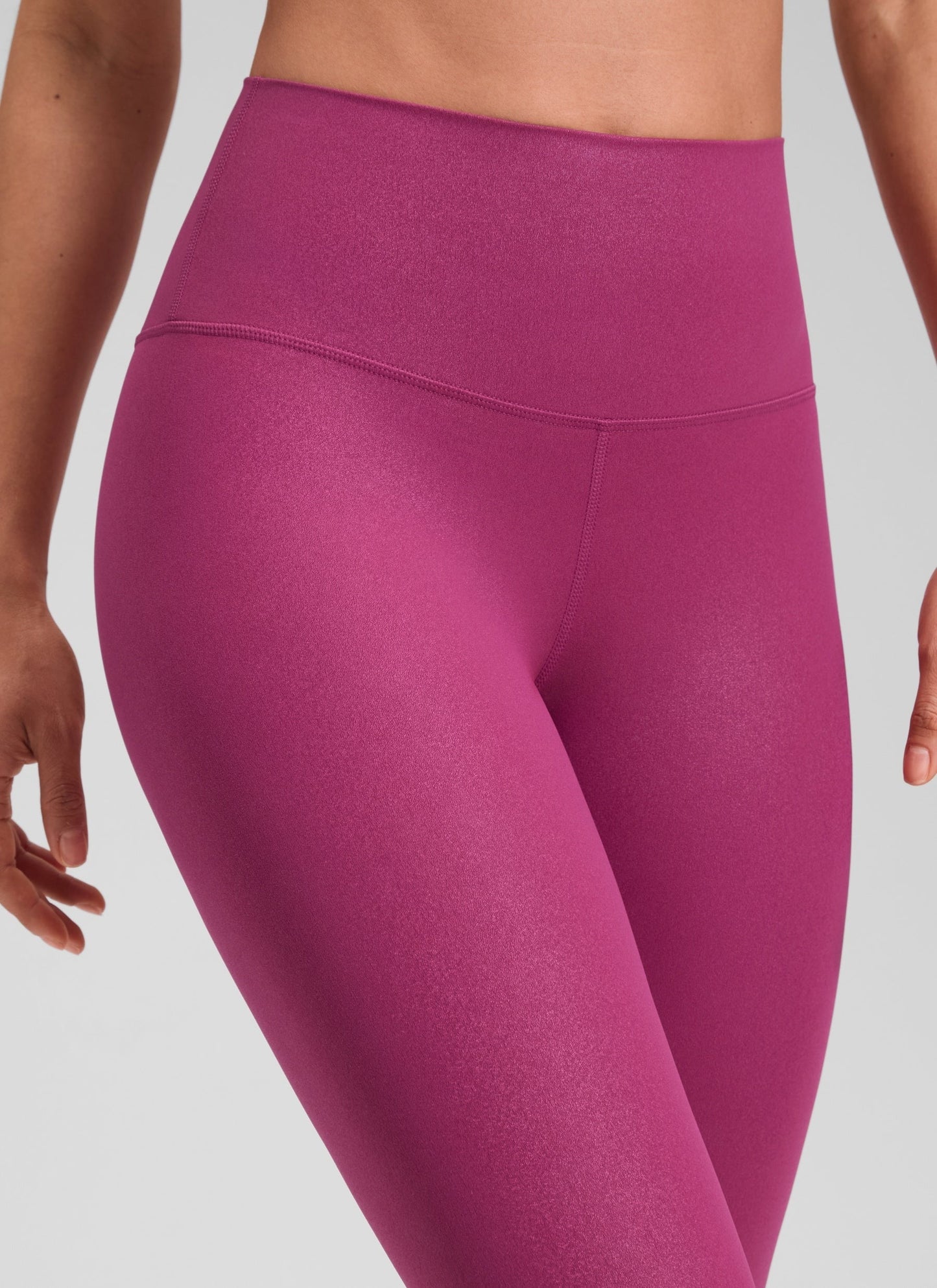 Matte Faux Leather Legging 25''