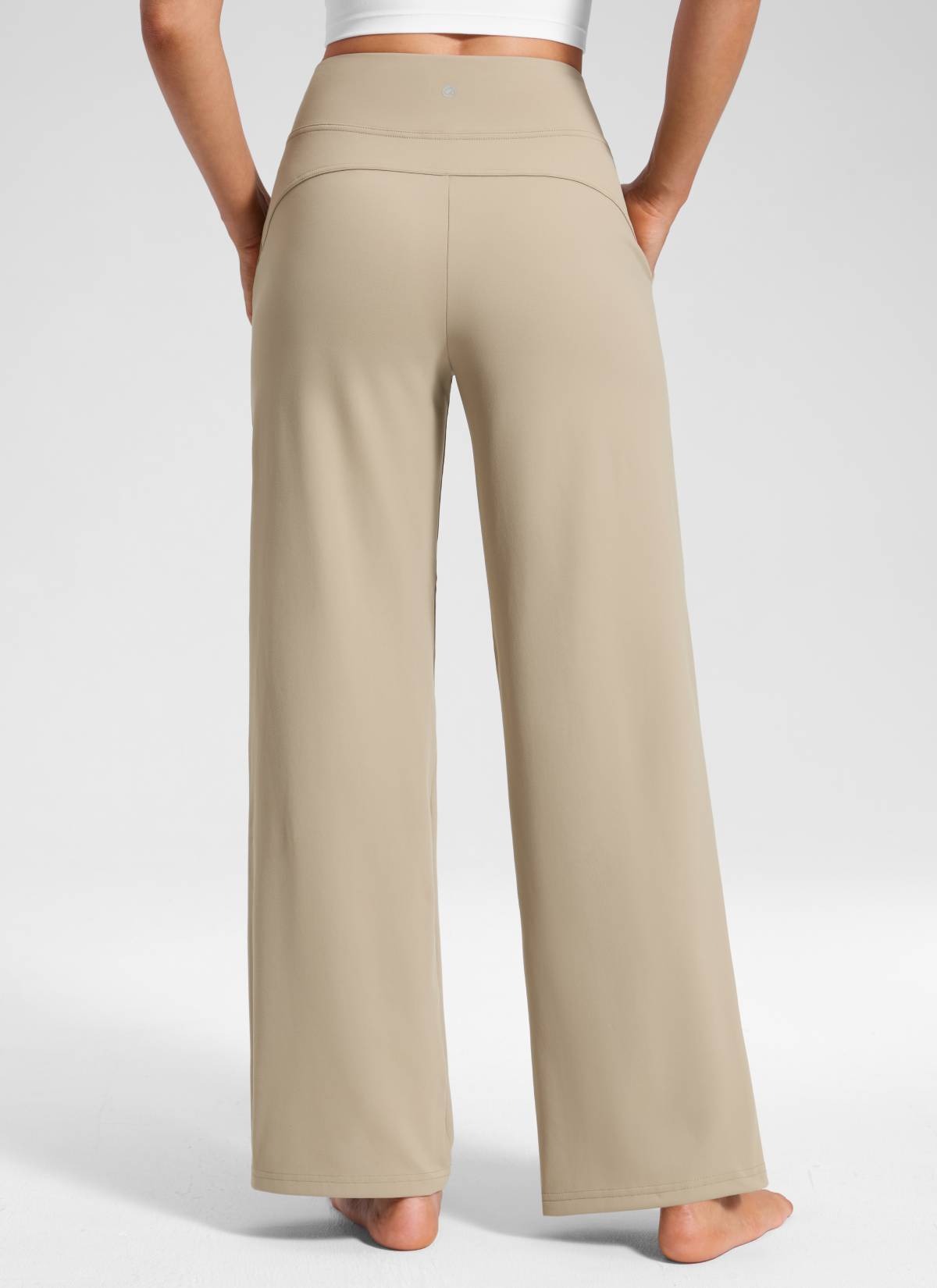Wide Leg Faux Fly Pocket Pant 30"