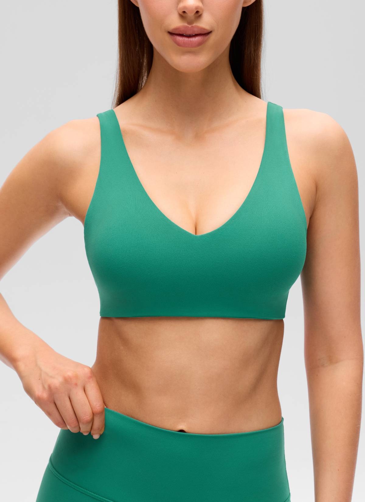 Butterluxe V Neck U Back Sports Bra