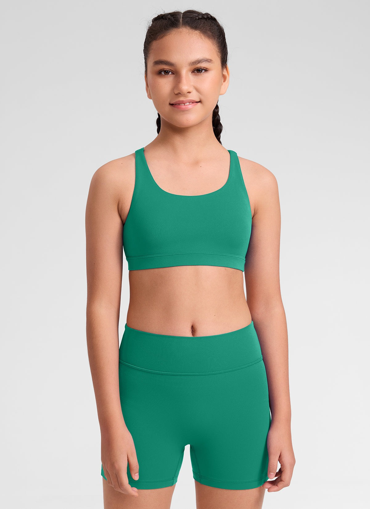 Butterluxe Girls Sport Bra Strappy Back