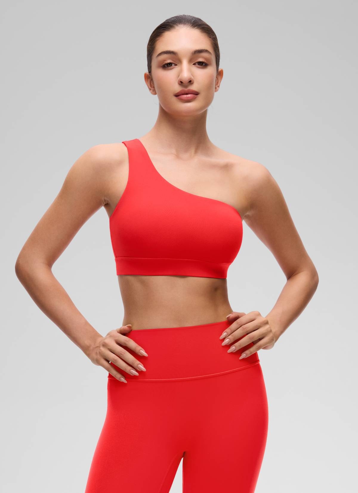Butterluxe One Shoulder Sports Bra