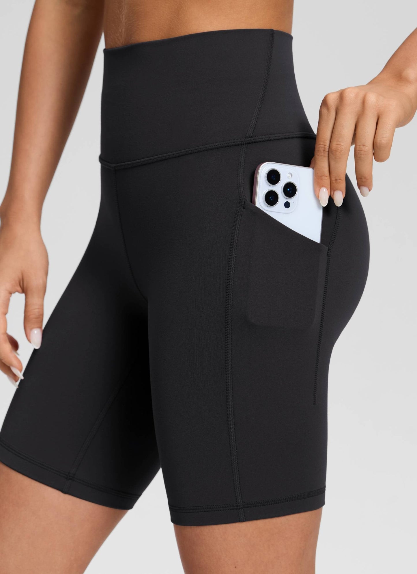 Butterluxe Pocket Yoga Shorts 8''