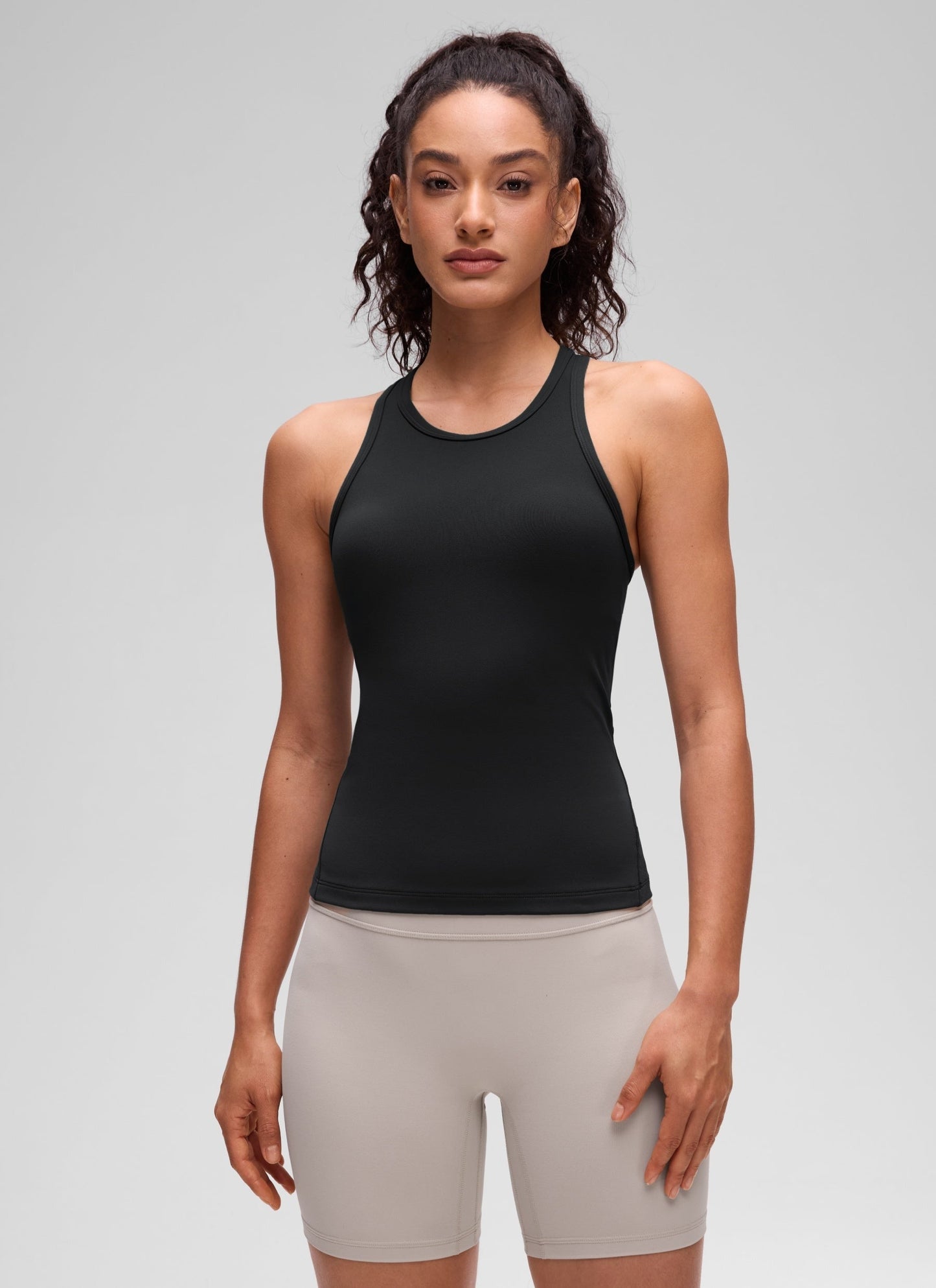 Butterluxe Waist Length Racerback Tank