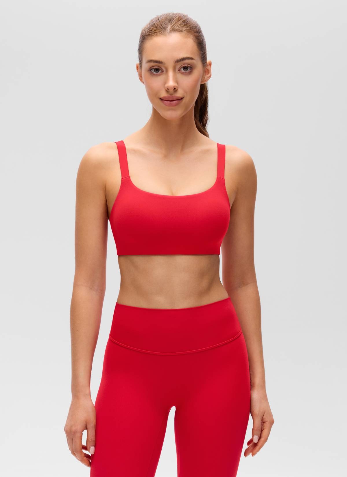 Butterluxe Adjustable Wide Strap Sports Bra