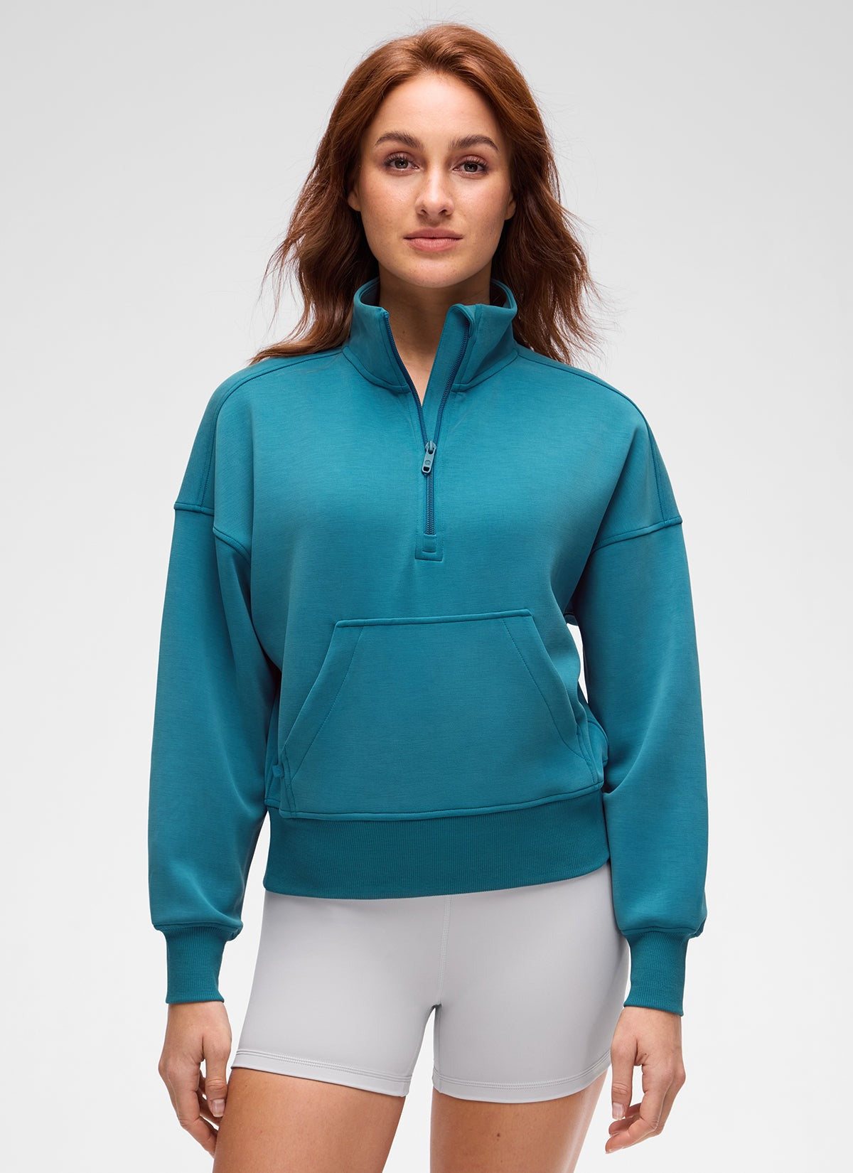 SoftAura Half Zip Pullover Sweatshirt