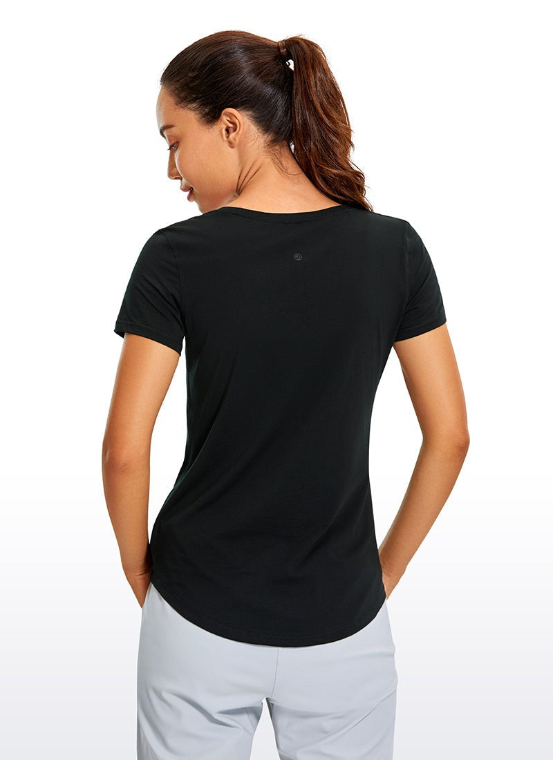 Pima Cotton Short Sleeve