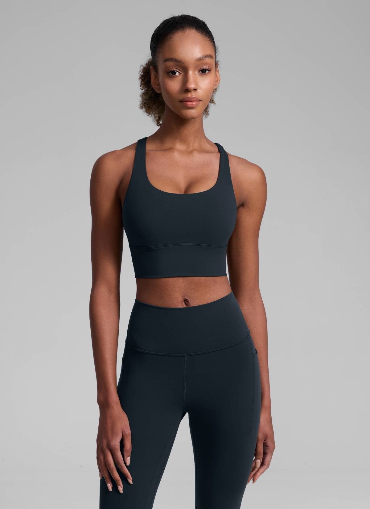 Nakedfeel Longline Criss Cross Back Bra