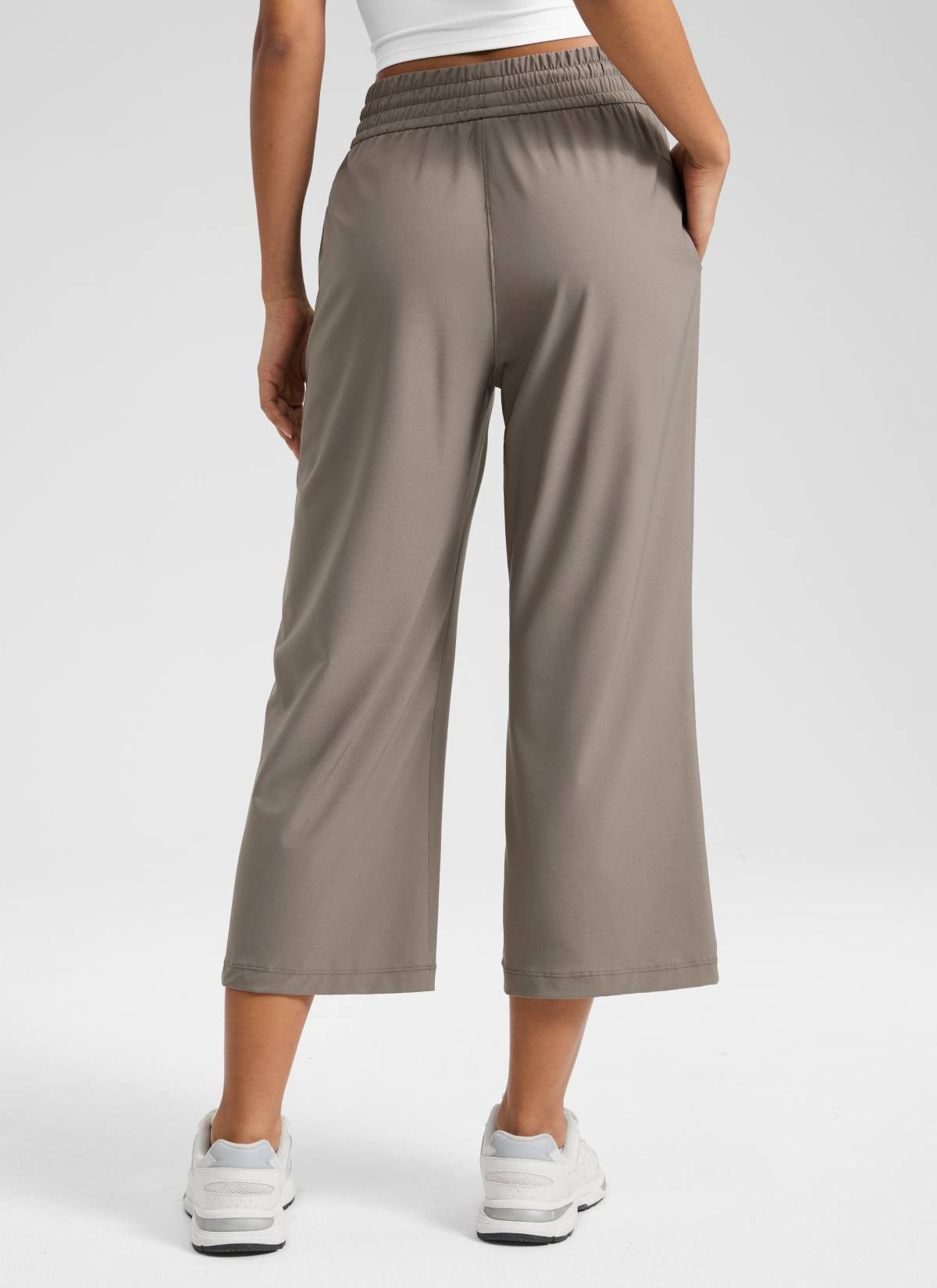 Feathery-Fit Drapey High Rise Flare Pant 23"