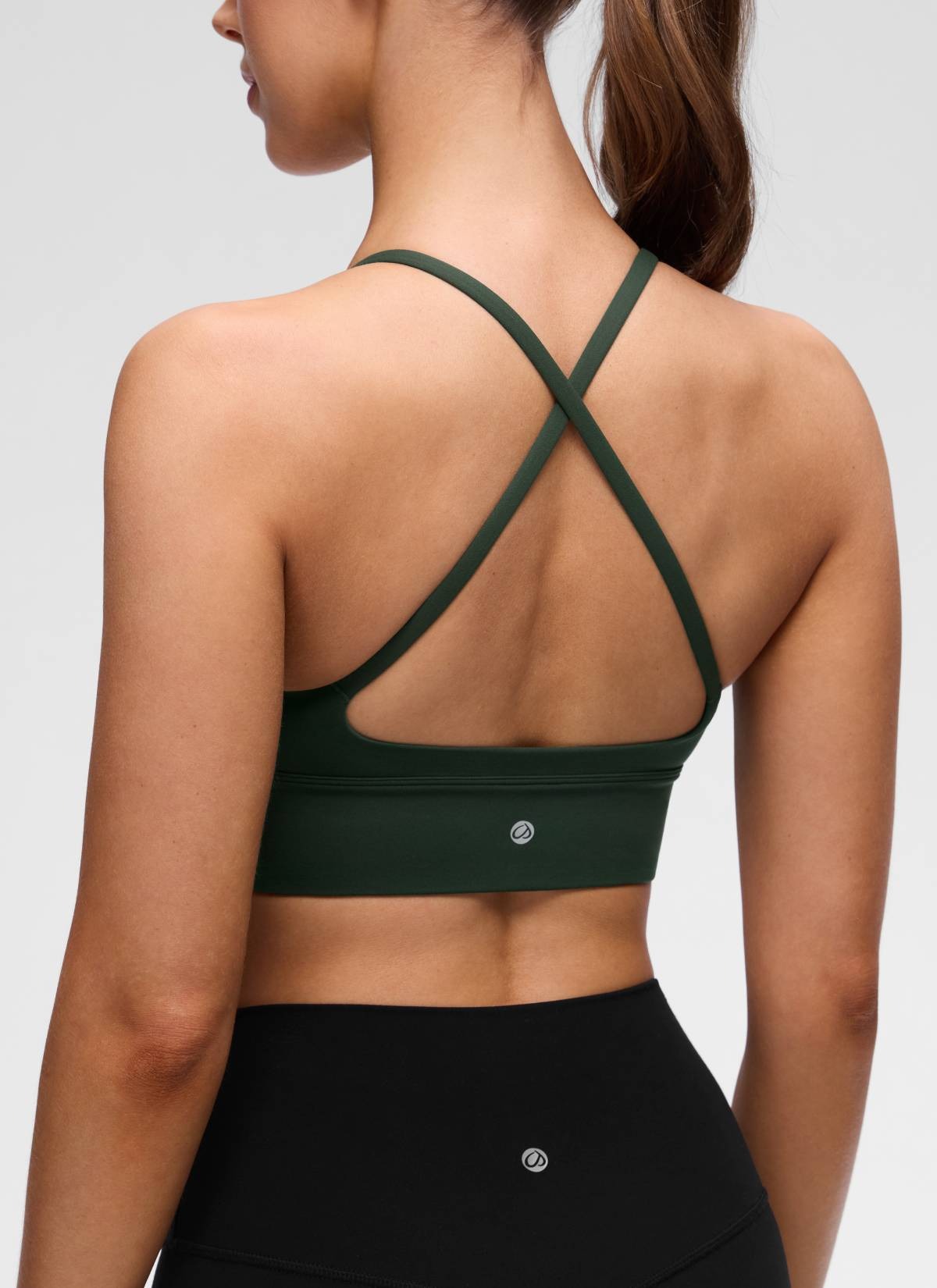 Butterluxe Cross Back Longline Sports Bra