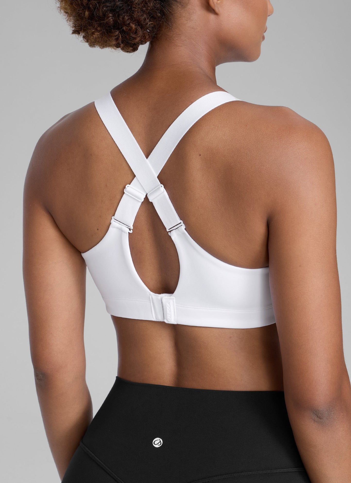 Zip Front High Impact Sports Bra