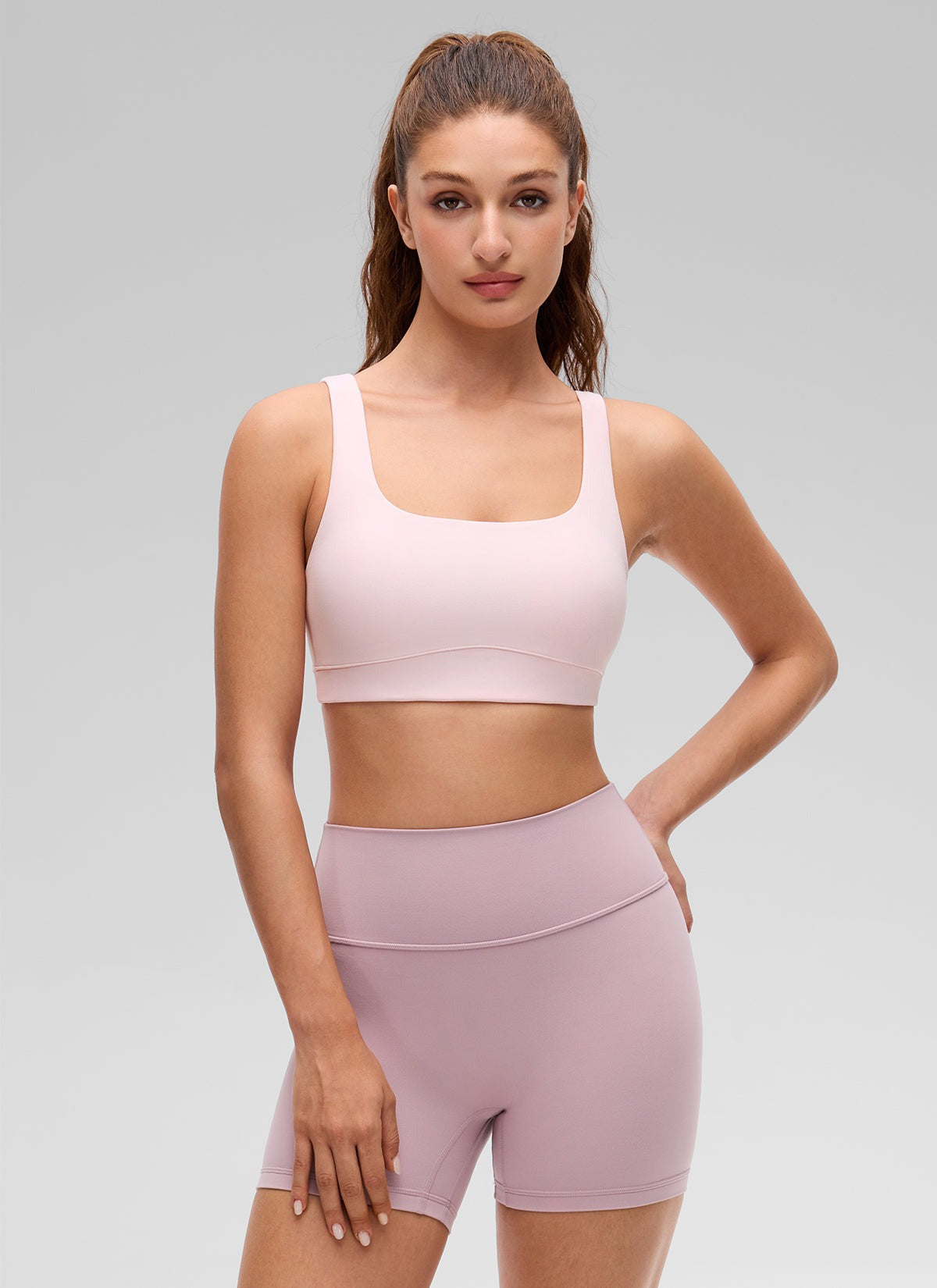 Butterluxe U Back Wide Straps Sports Bra