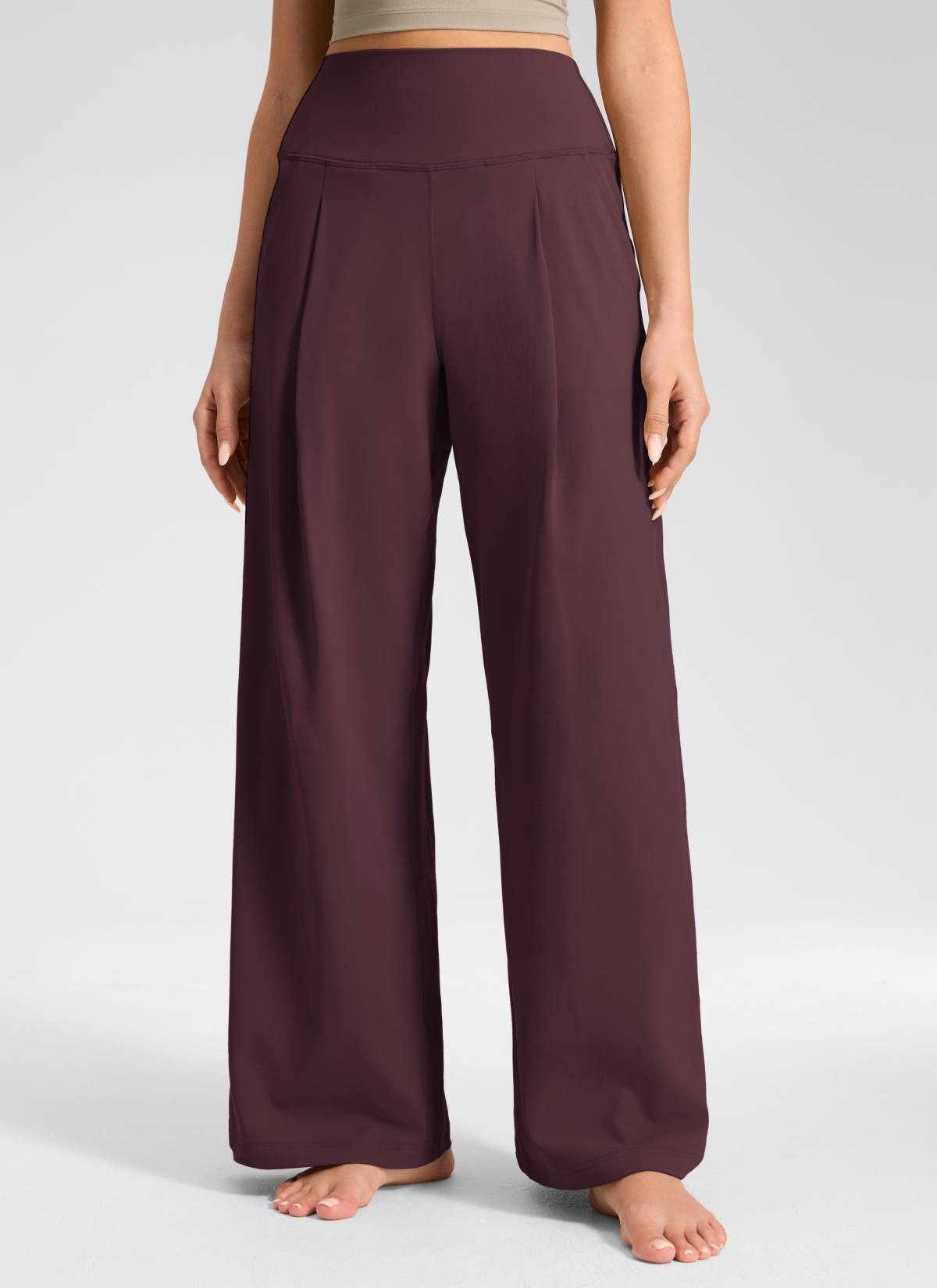 Butterluxe Front Pleated Pocket Palazzo Pant 30"