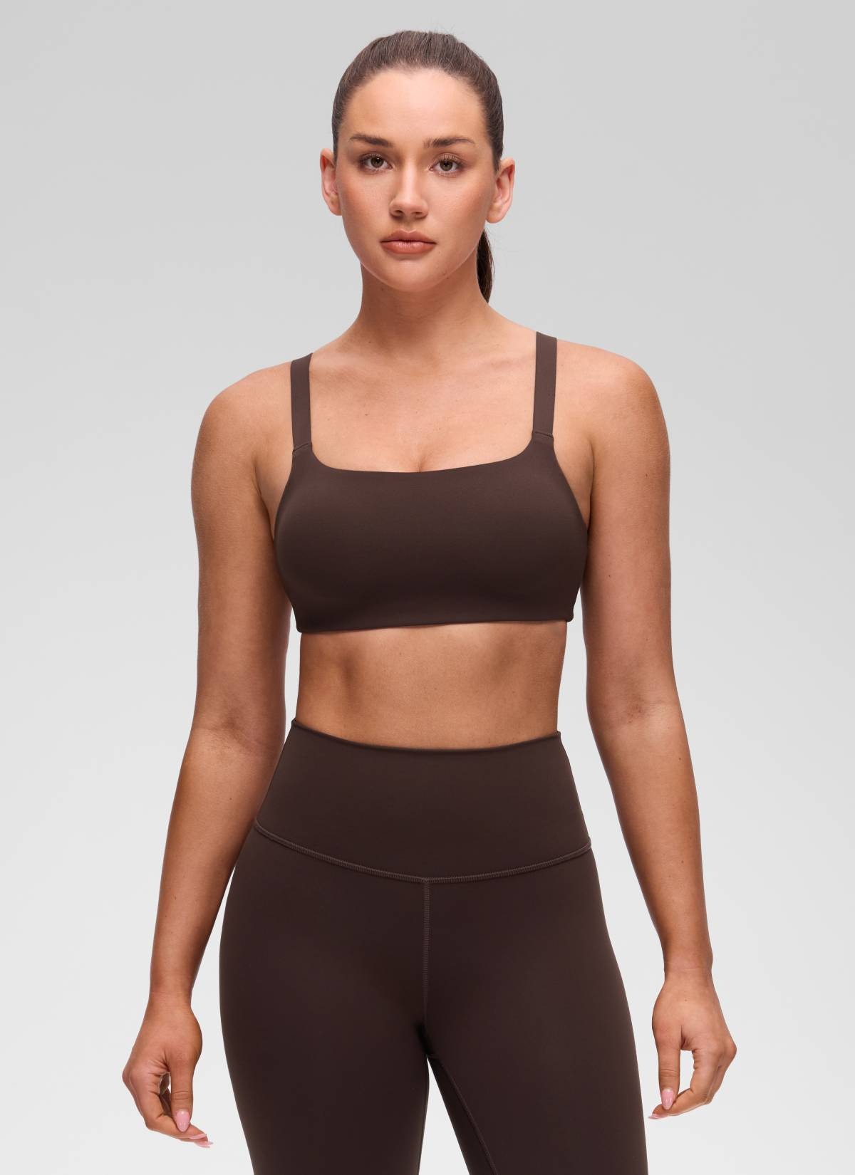 Butterluxe Adjustable Wide Strap Sports Bra