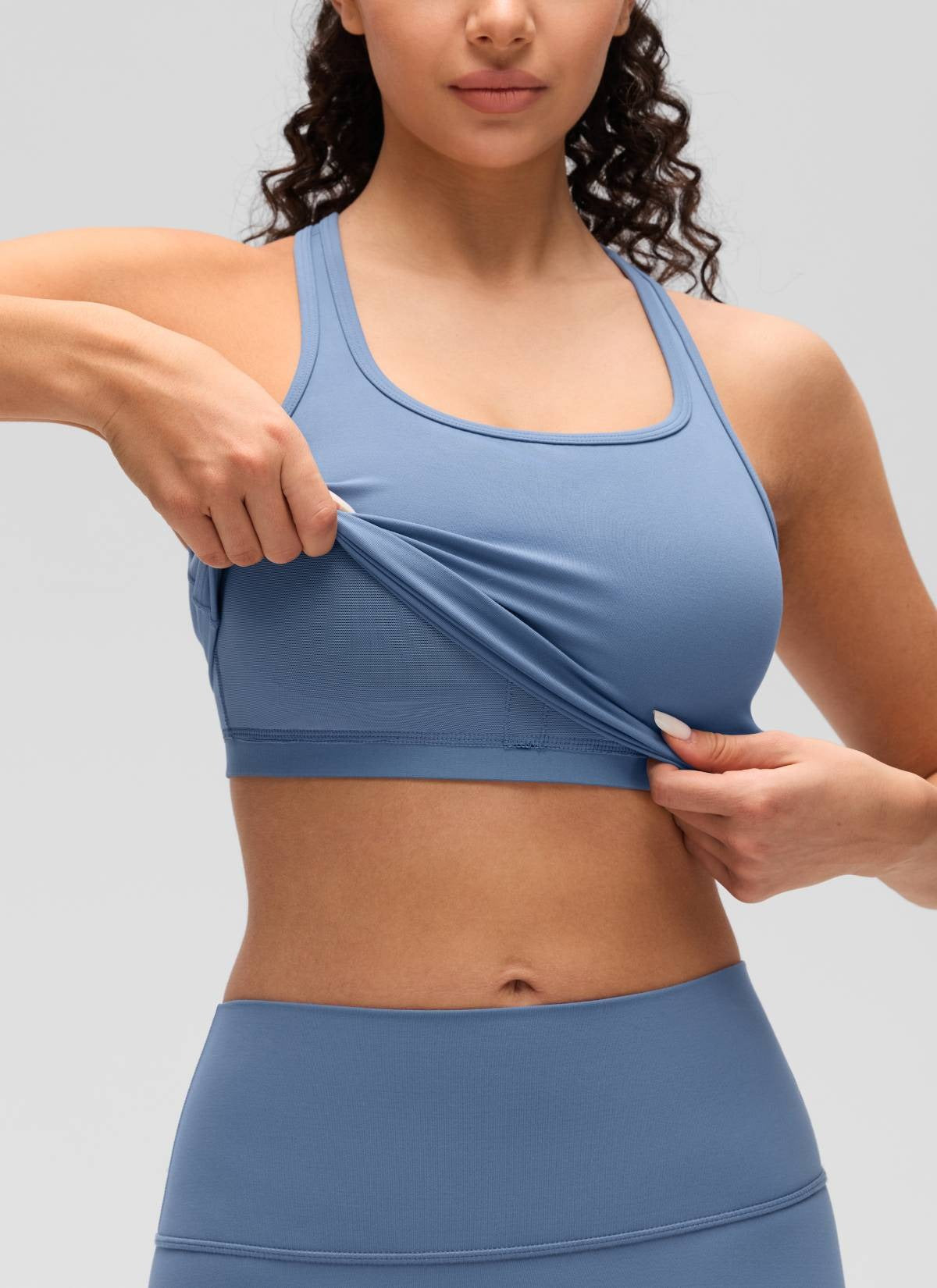 Butterluxe Racerback Built in Bra Tank