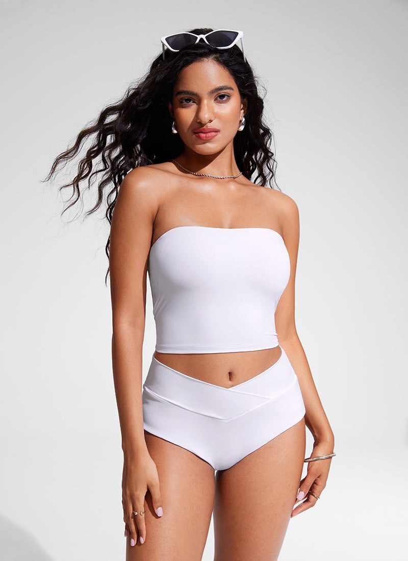 Sunshine Bandeau Strapless Bikini Top