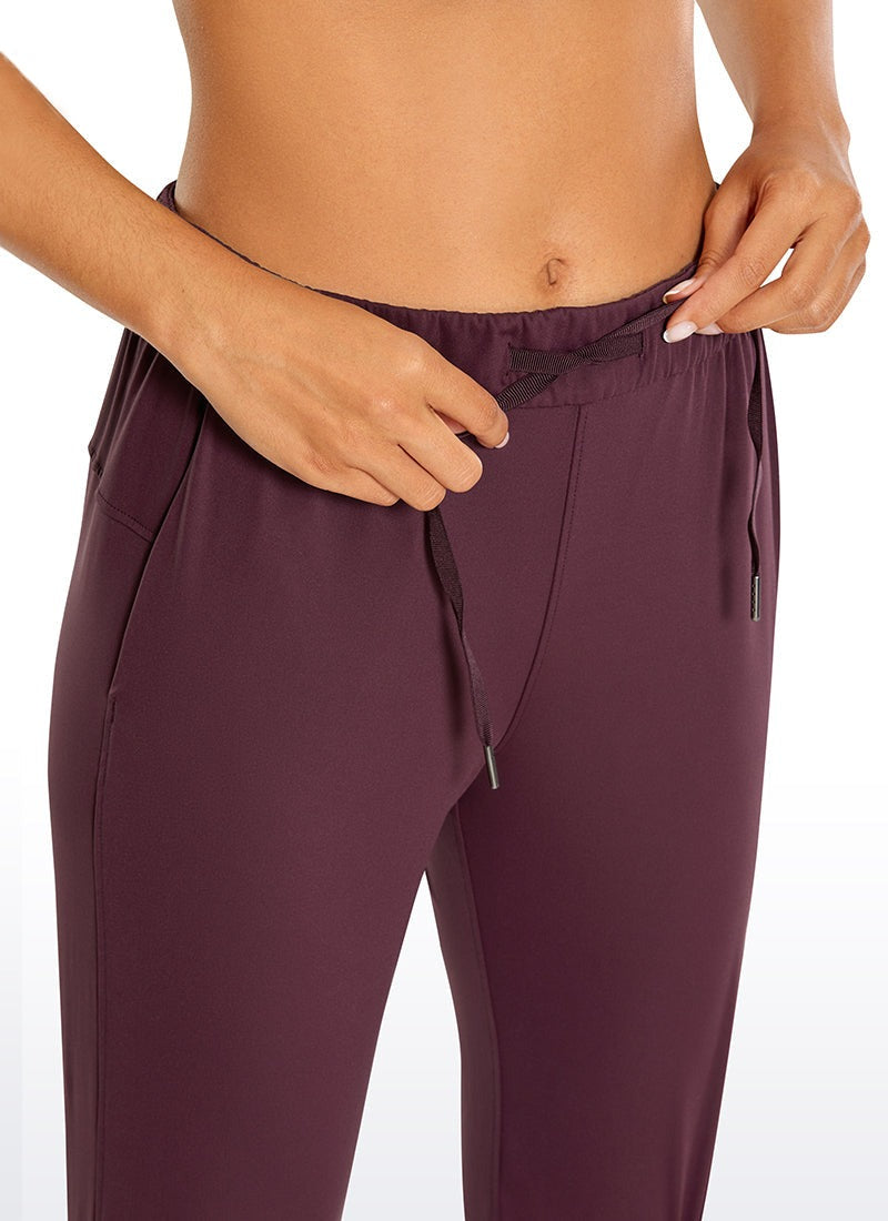 Stretch Drawstring Pocket Pant 31''