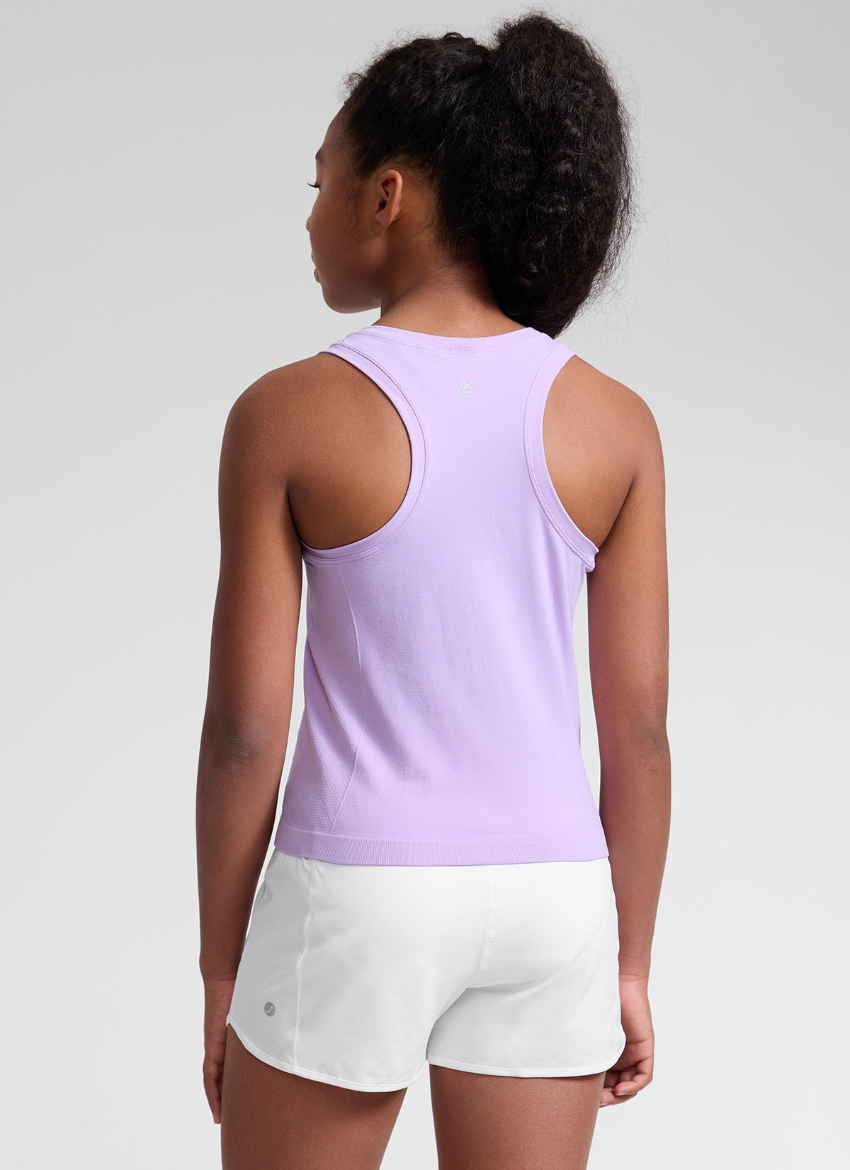 Girls Seamless Waist Length Tank