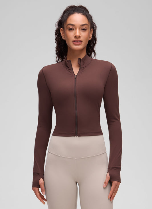 Butterluxe ThumbHole Cropped Jacket