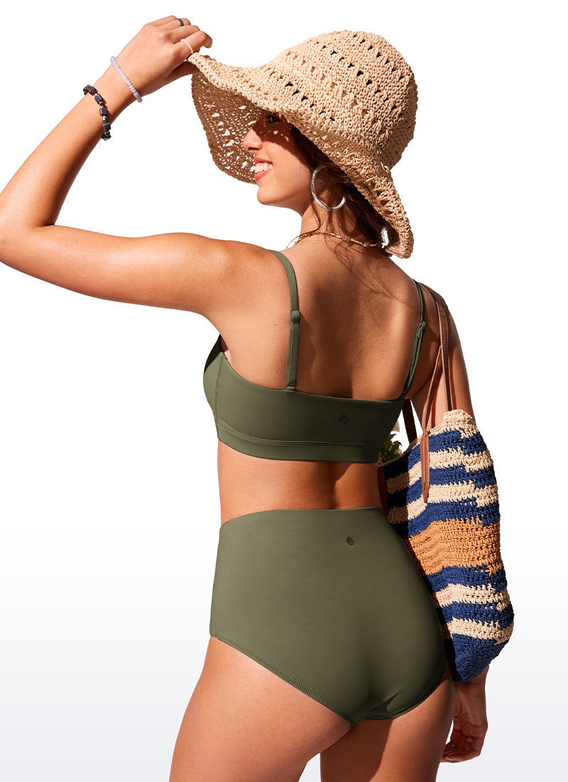Adjustable Strap Padded Bikini Top