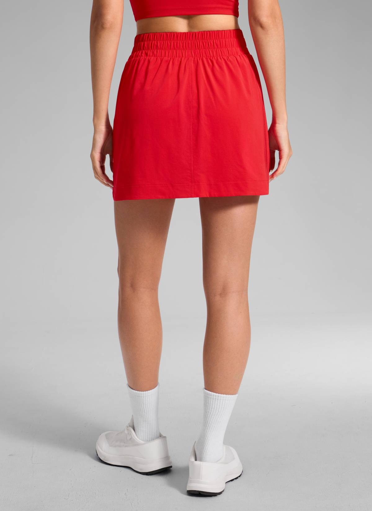 Feathery-Fit Soft Pocket High Rise Skirt 15''
