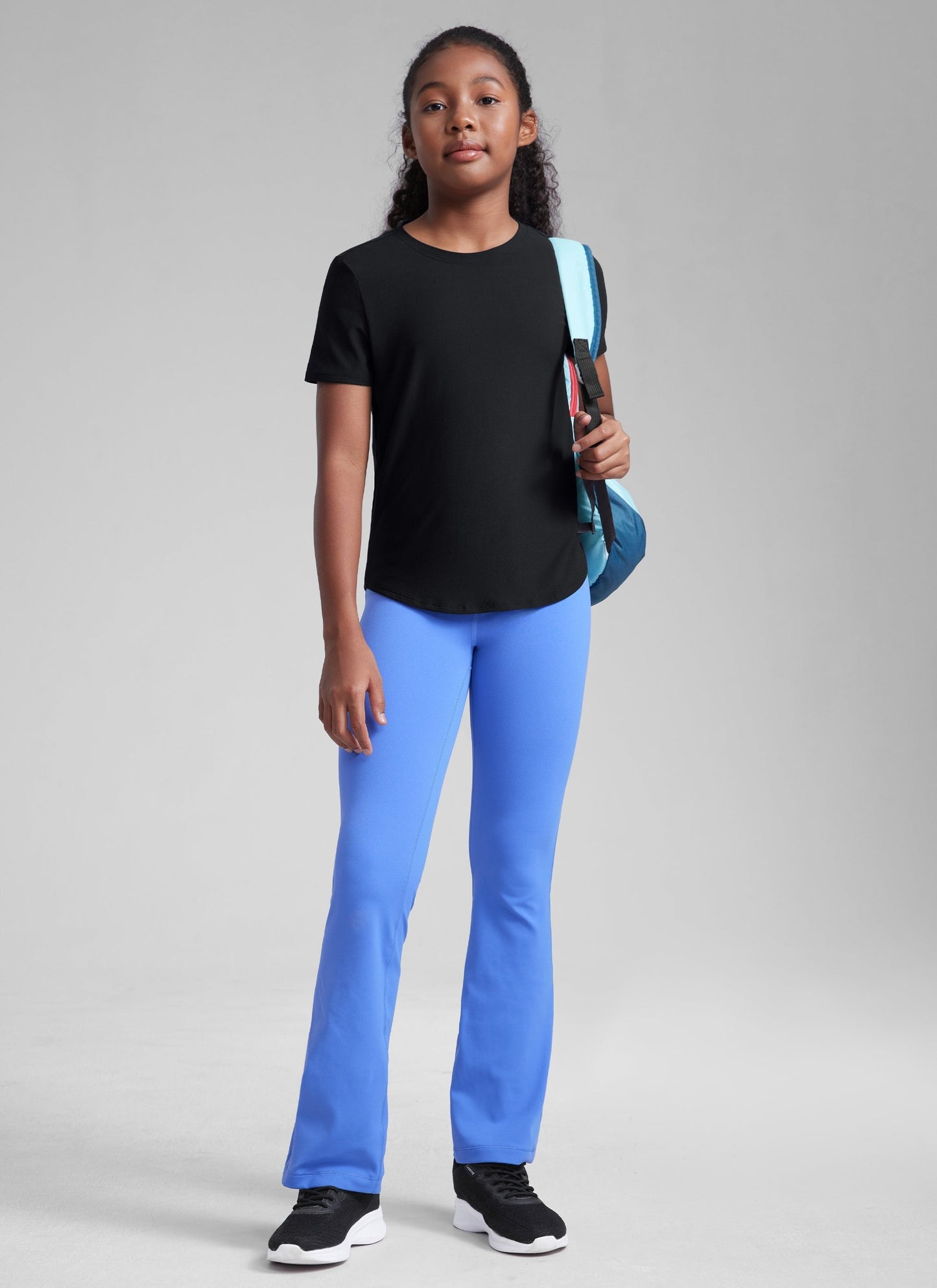 Girls Cloudweight Athletic Short Sleeve