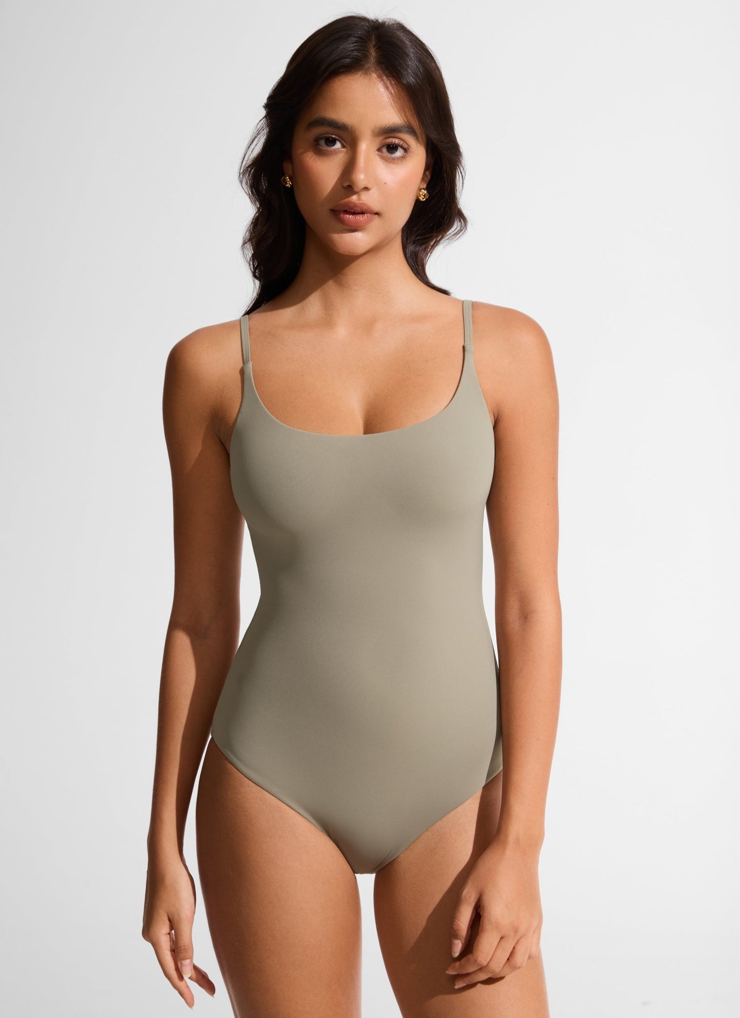 Nexfeel Scoop Neck One Piece Swimsuit