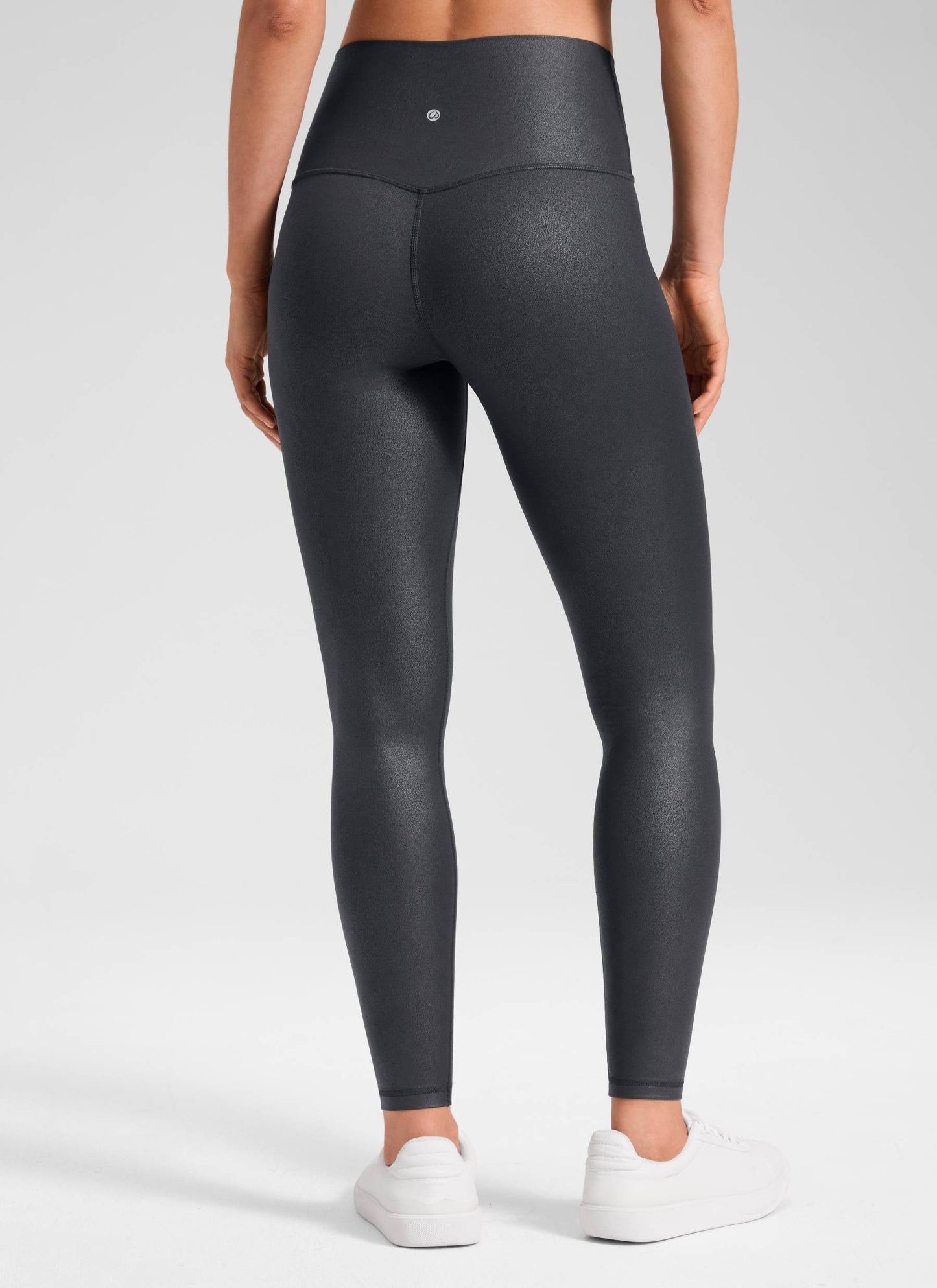 Matte Faux Leather Legging 28''