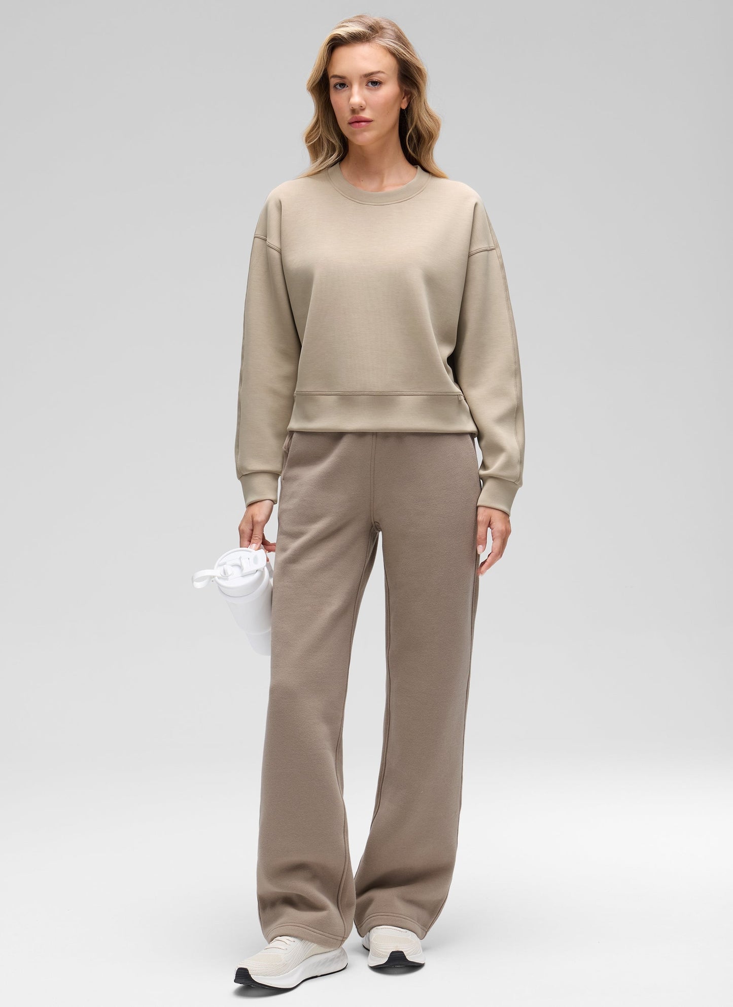 SoftAura Pullover Crewneck Sweatshirt